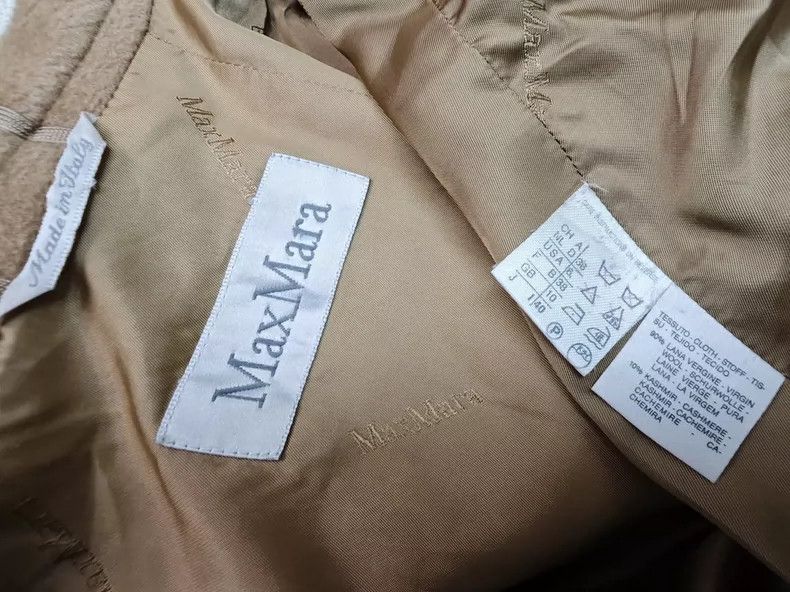 Max Mara Max Mara Classic Camel Long Women's Coat Size XL / US 12-14 / IT 48-50 - 8 Thumbnail
