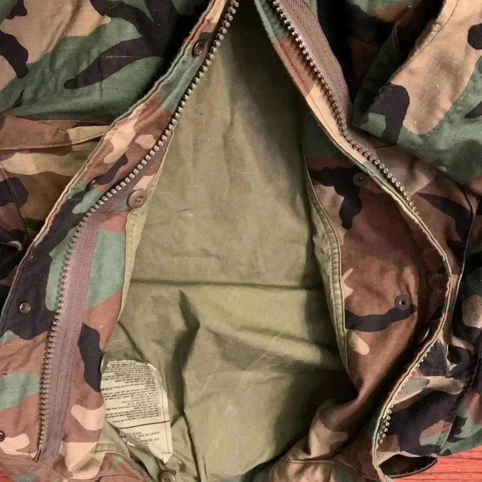 Designer Army jacket thick warm Size US S / EU 44-46 / 1 - 5 Thumbnail