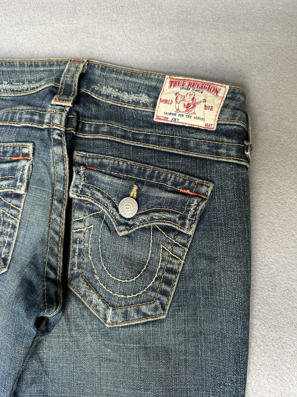 True Religion FLARE True Religion Low Rise Denim Size US 28 / EU 44 - 15 Thumbnail