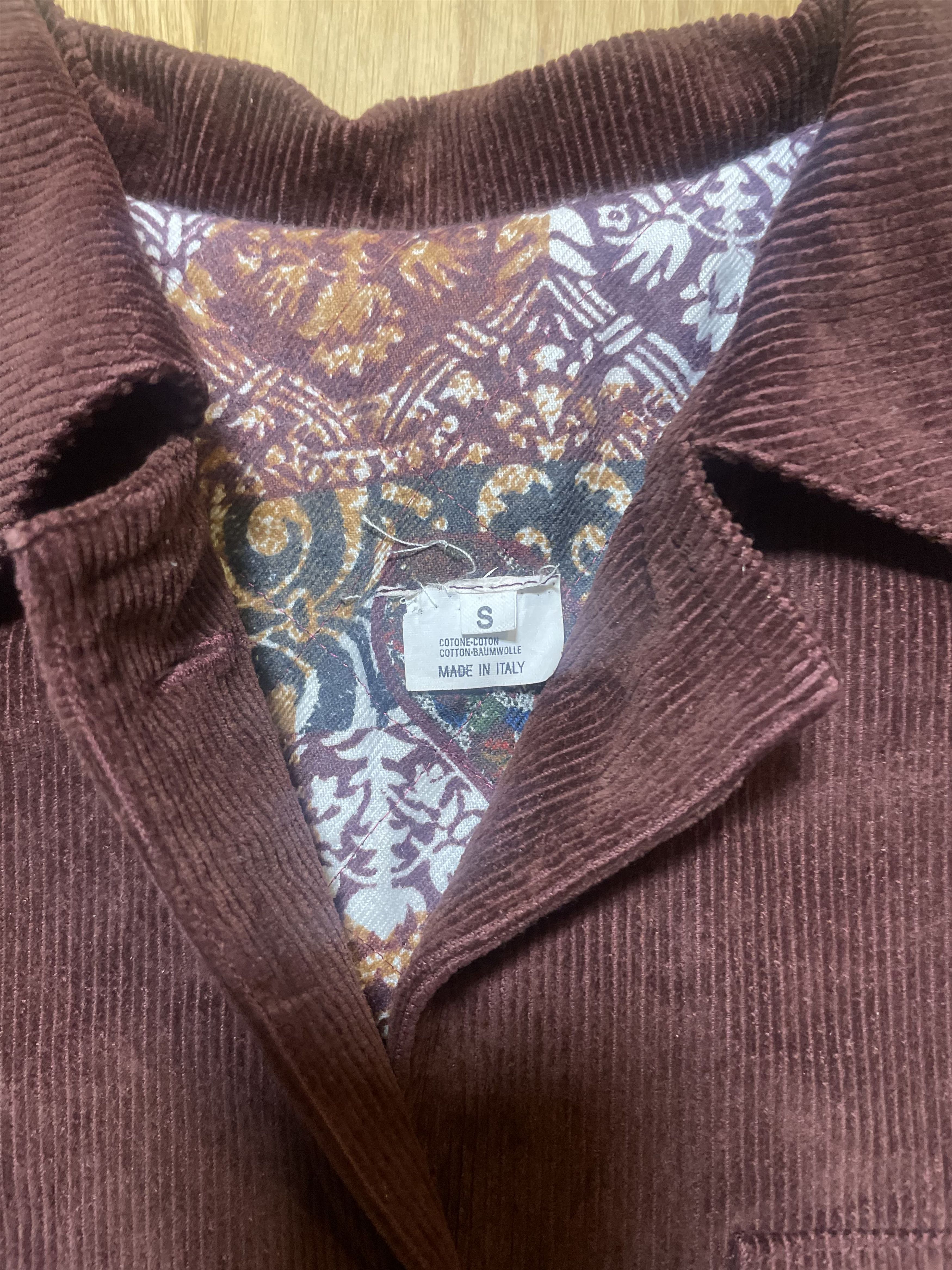 Other Vintage Brown Corduroy Workwear Jacket Size US S / EU 44-46 / 1 - 3 Thumbnail