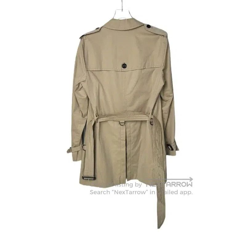 Burberry Burberry Women's Beige Cotton Trench Coat XXL. Size XL / US 12-14 / IT 48-50 - 2 Thumbnail