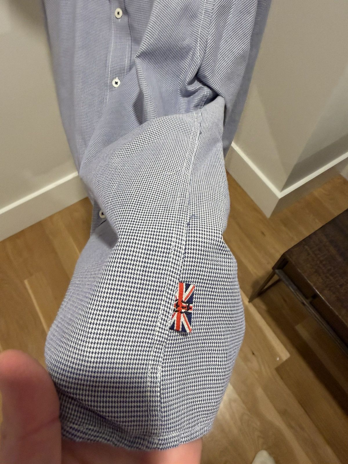 English Laundry Navy Button-up Button-Down 16" 32/33 Size US M / EU 48-50 / 2 - 4 Thumbnail