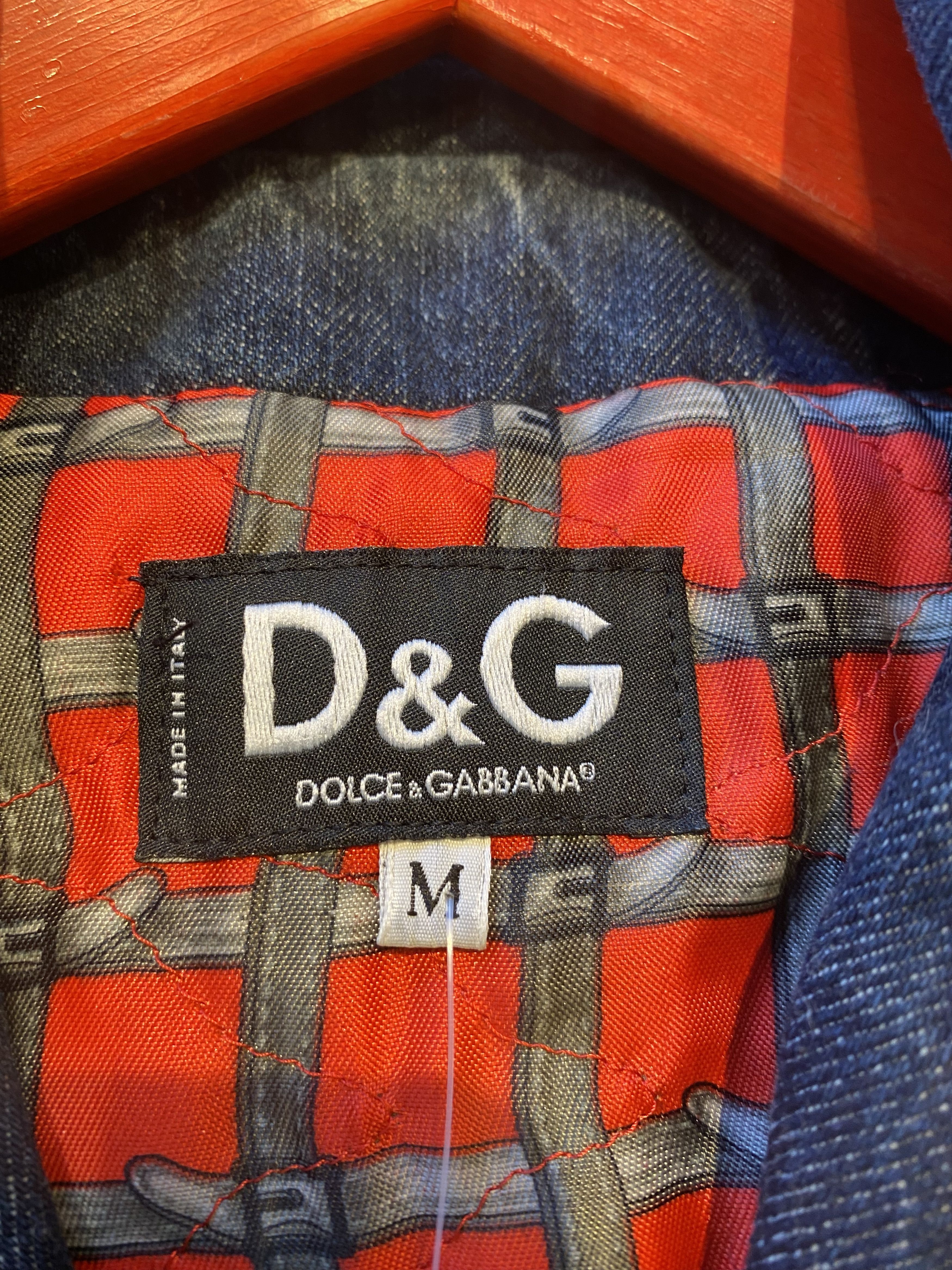 Dolce & Gabbana Dolce & Gabbana Denim Biker Trench Coat dark blue Size M / US 6-8 / IT 42-44 - 4 Thumbnail