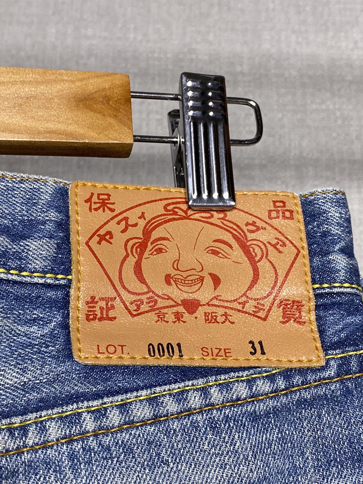 Evisu × Japanese Brand × Vintage Evisu Vintage Seagull Selvage Jeans 90s Size 31 Blue Size US 31 - 5 Thumbnail