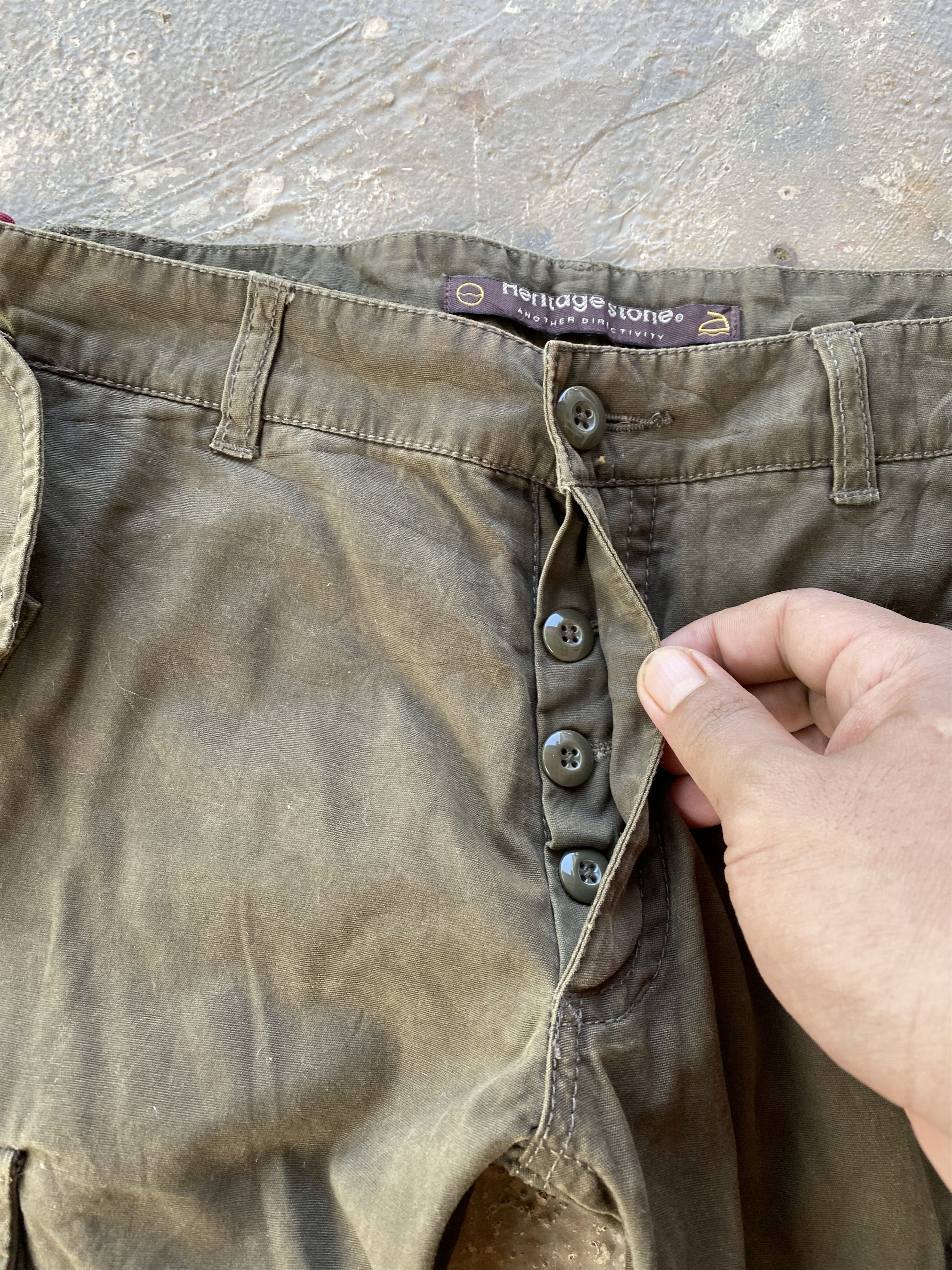 Japanese Brand × Seditionaries 👘HERITAGE STONE 3 QUARTER BONDAGE TACTICAL PANTS Size US 32 / EU 48 - 10 Thumbnail