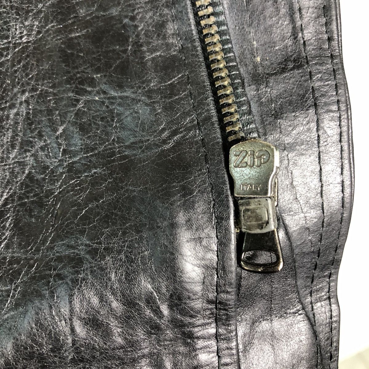 Japanese Brand 🔥Vintage Genuine Leather Jacket Stingi & Stingi Vera Pelle Size US L / EU 52-54 / 3 - 17 Thumbnail
