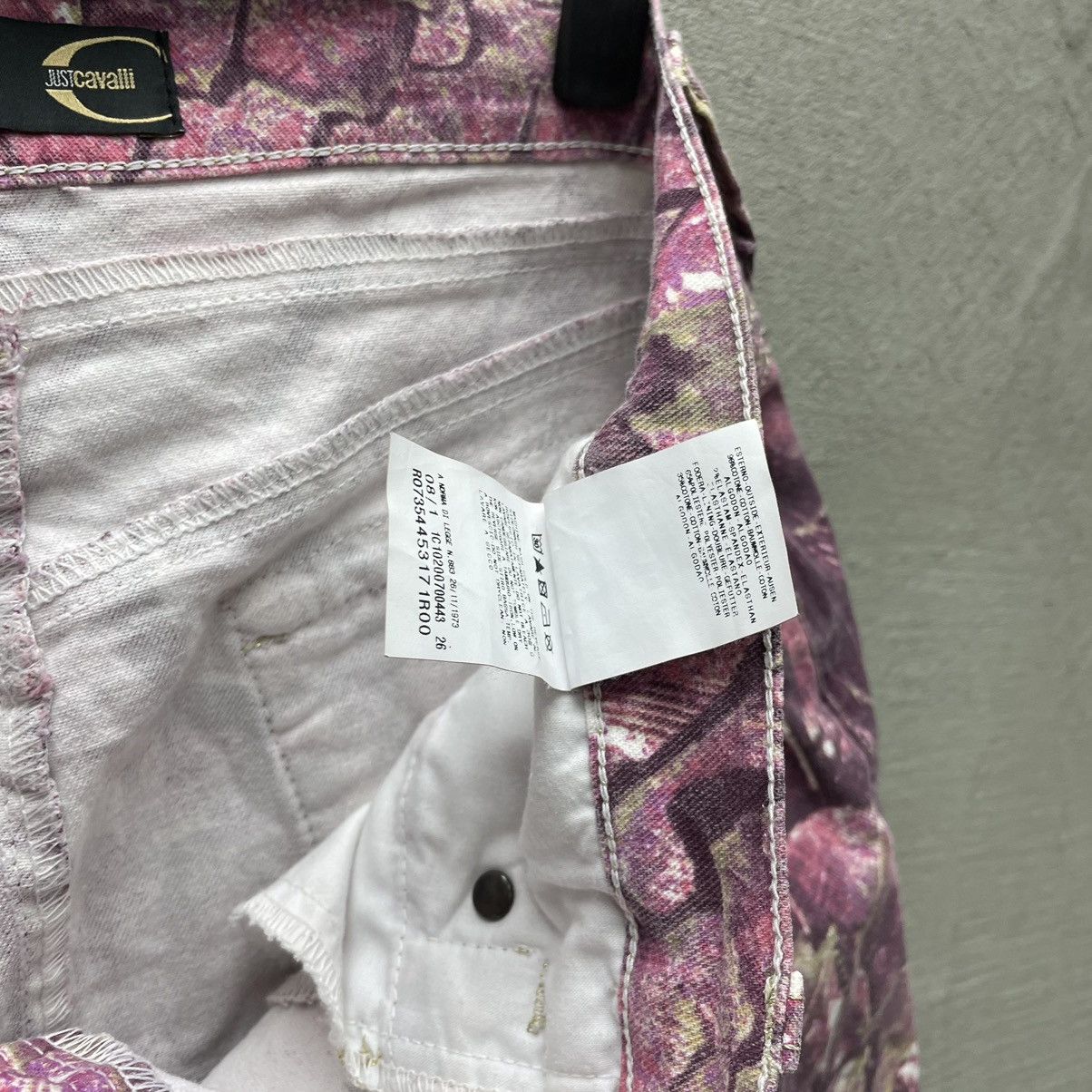 Just Cavalli Just Cavalli Vintage Pink Skirt Size 30" / US 8 / IT 44 - 8 Thumbnail