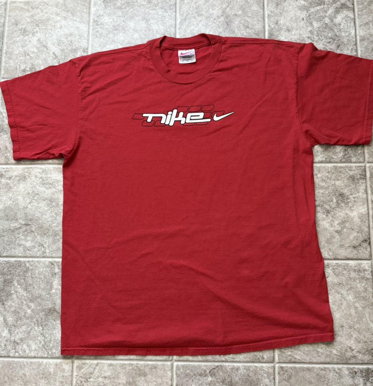 Nike 90’s Nike Big Swoosh T-Shirt Size US XL / EU 56 / 4 - 1 Thumbnail