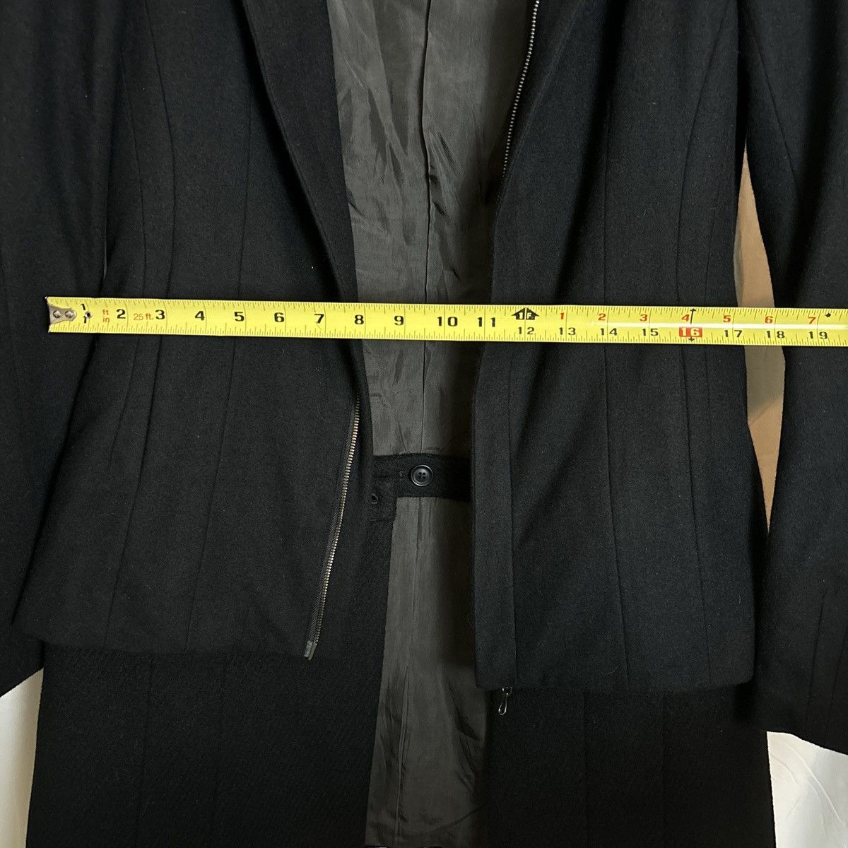 Julius Julius 7 Angora Blend Zipper Coat w/Removable Lower Portion Size US S / EU 44-46 / 1 - 19 Thumbnail