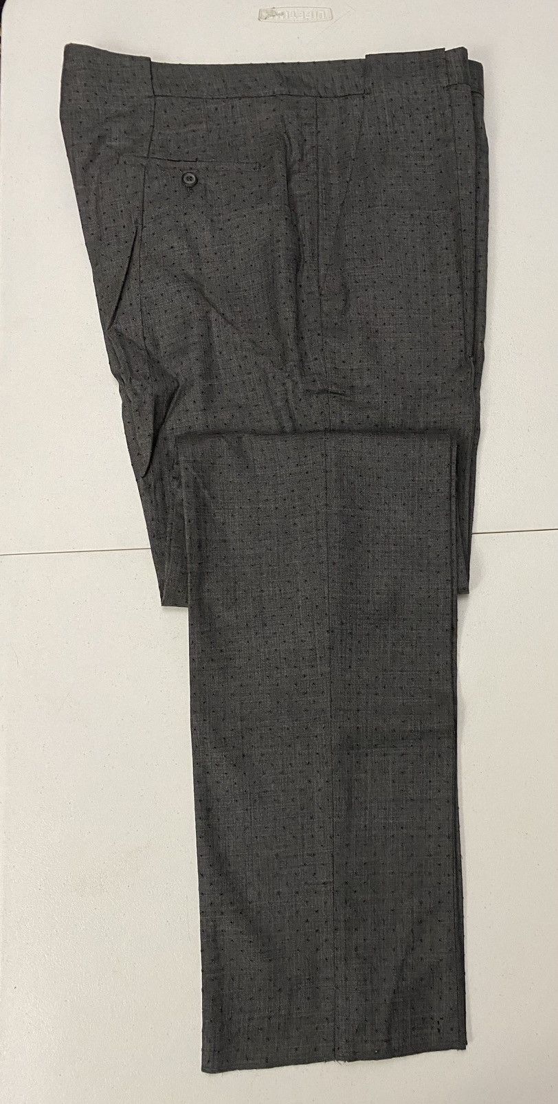 Maison Margiela MM 🇮🇹 Grey Wool Airate Slacks Runway Vintage 2010 NWT Size 38R - 4 Thumbnail