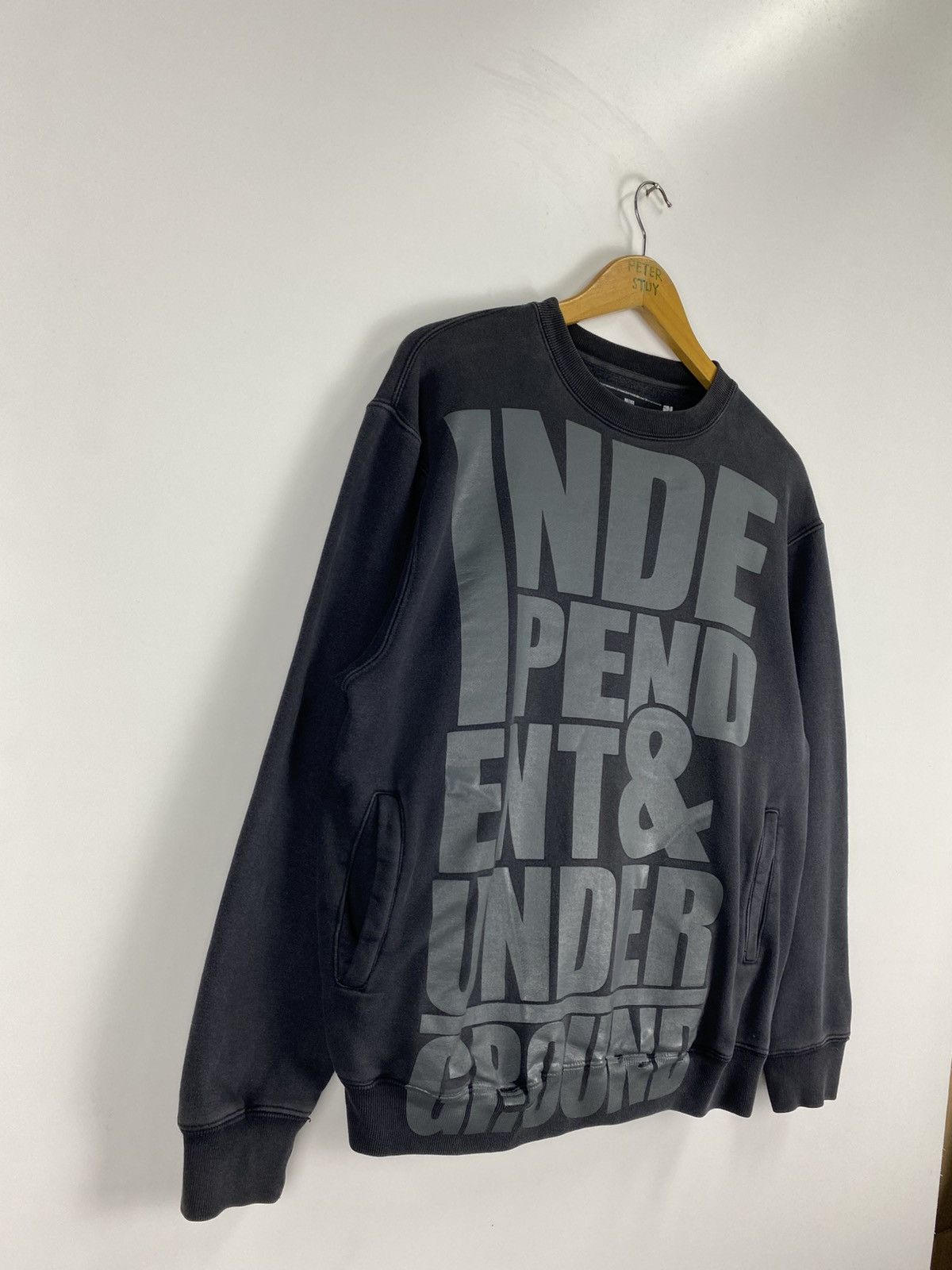 Independent Trading Co. × Italia Independent Vintage Independent & Underground Sweatshirt Size US XL / EU 56 / 4 - 5 Thumbnail