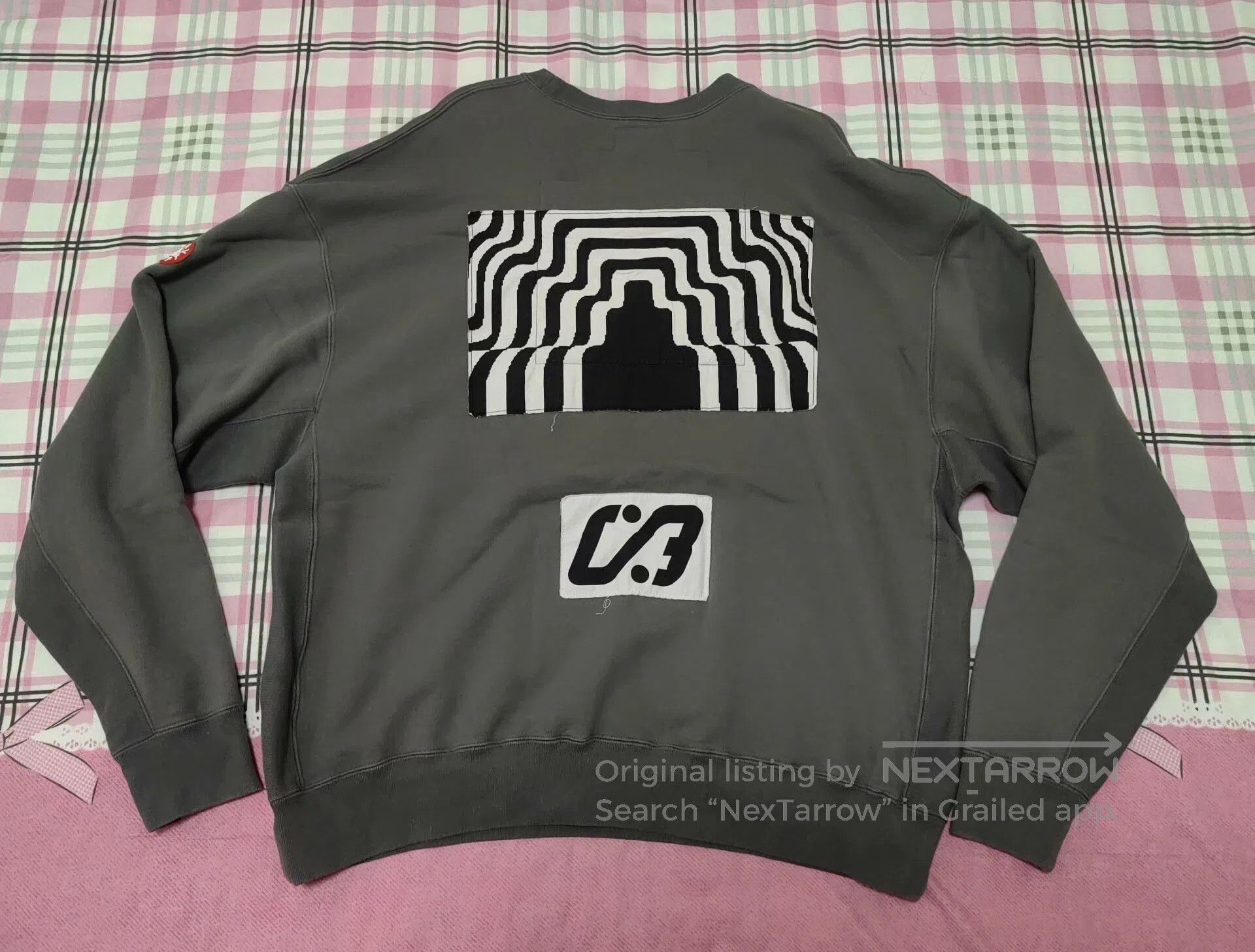 Cav Empt washed effect crew neck sweatshirt. Size XL / US 12-14 / IT 48-50 - 2 Thumbnail