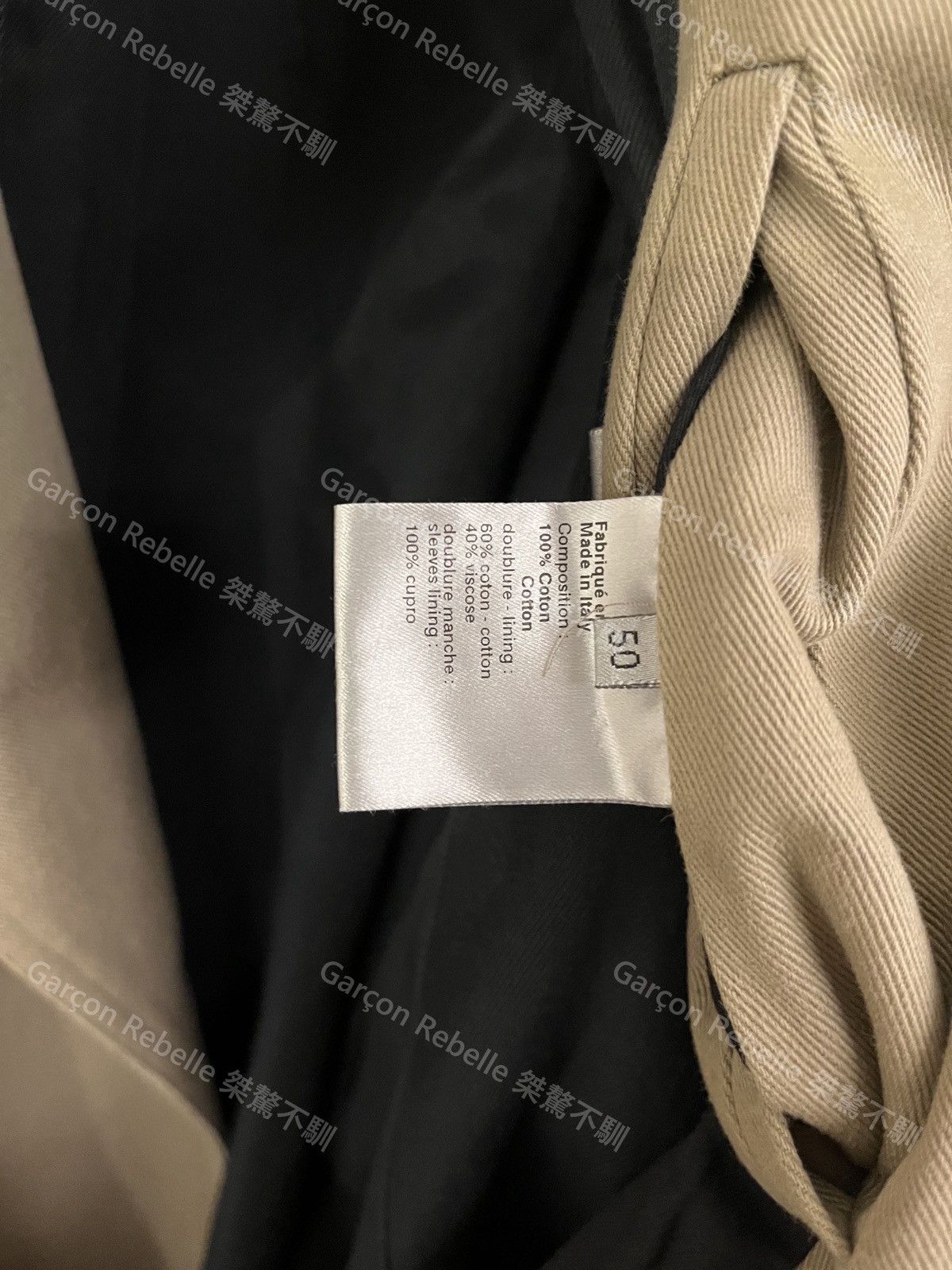 Dior Dior Homme Hedi Slimane Runway 06aw 06fw Trench Coat Cotton Size US M / EU 48-50 / 2 - 9 Thumbnail