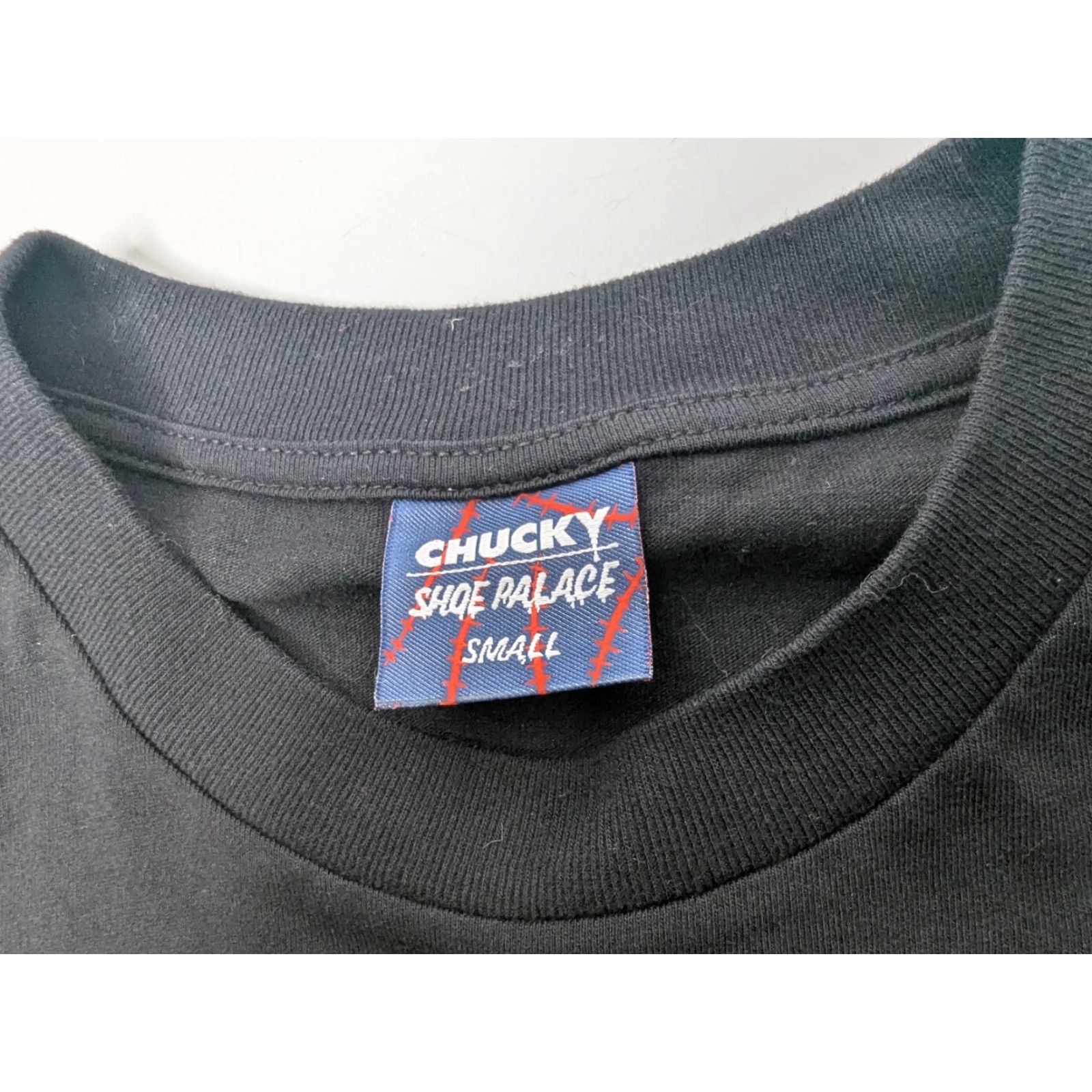 Palace CHUCKY X SHOE PALACE T-Shirt Men’s Size Small Black Childs Play Slasher Horror Size US S / EU 44-46 / 1 - 6 Thumbnail