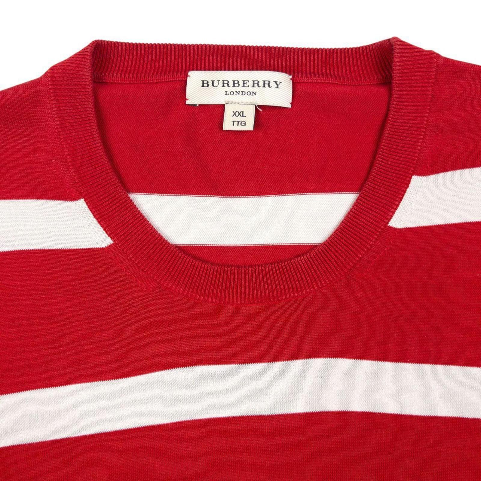 Burberry Vintage Burberry Striped Jumper Size XL Size US XL / EU 56 / 4 - 3 Thumbnail
