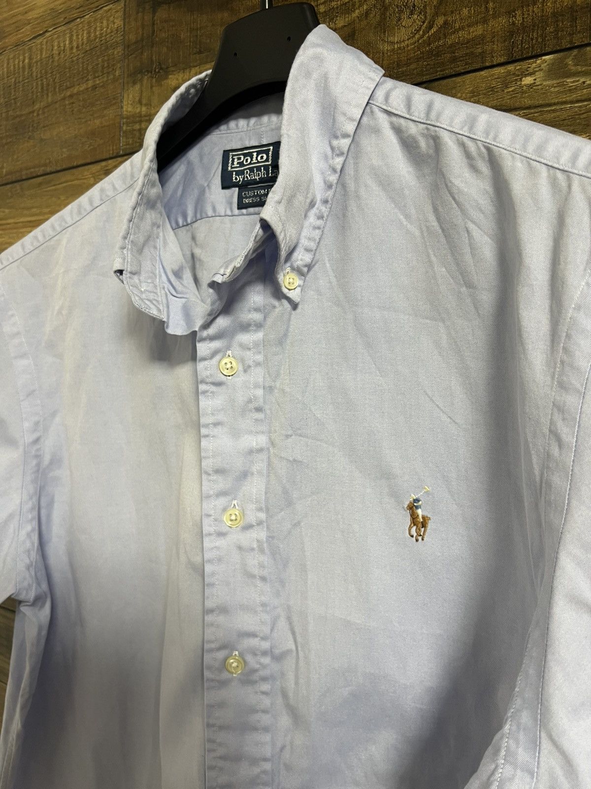 Ralph Lauren POLO RALPH LAUREN Vintege Short Sleeved Shirt T-shirt Oxford Size US L / EU 52-54 / 3 - 5 Thumbnail