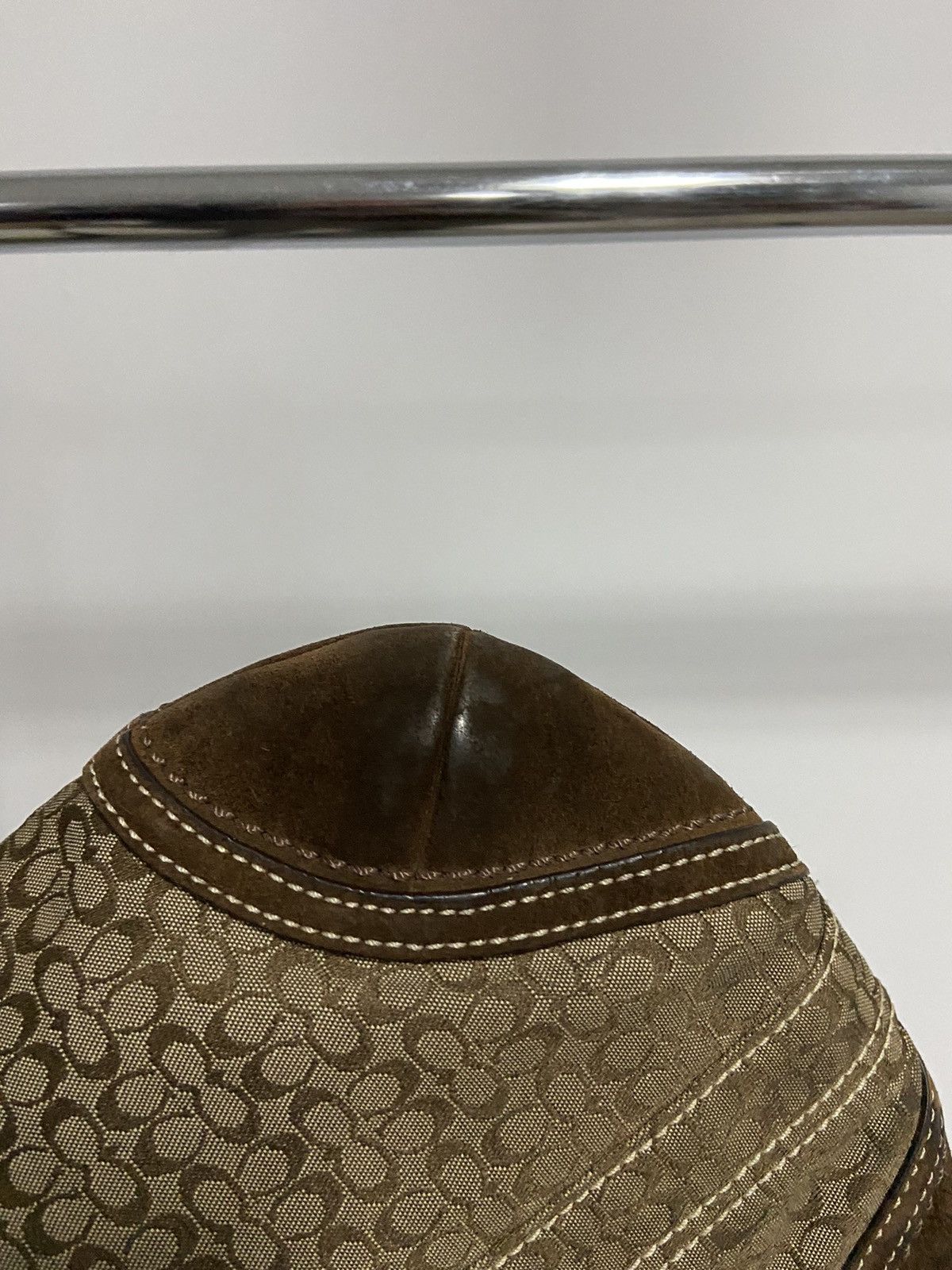 Coach × Vintage Coach monogram bag shoulder vintage zip Size ONE SIZE - 9 Thumbnail