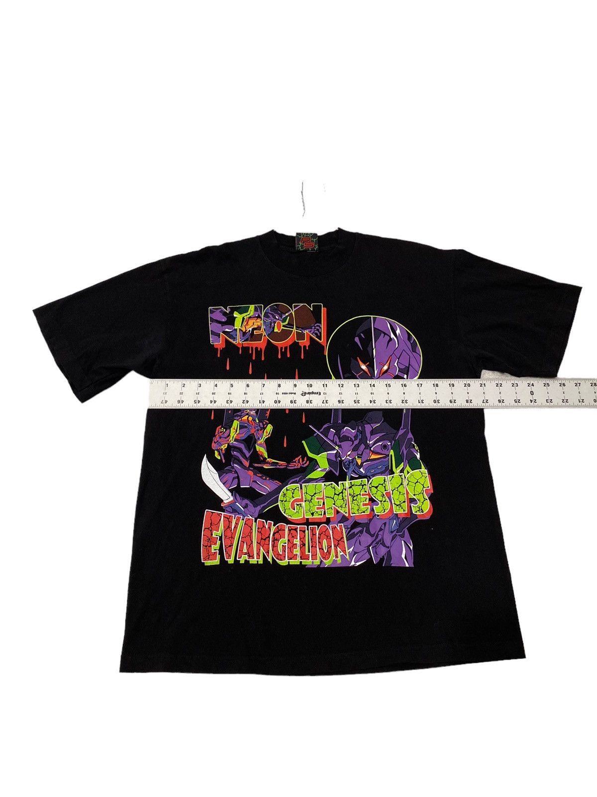 Anime Rain Street Neon Genesis Evangelion Boot Graphic T Shirt Size US M / EU 48-50 / 2 - 6 Thumbnail