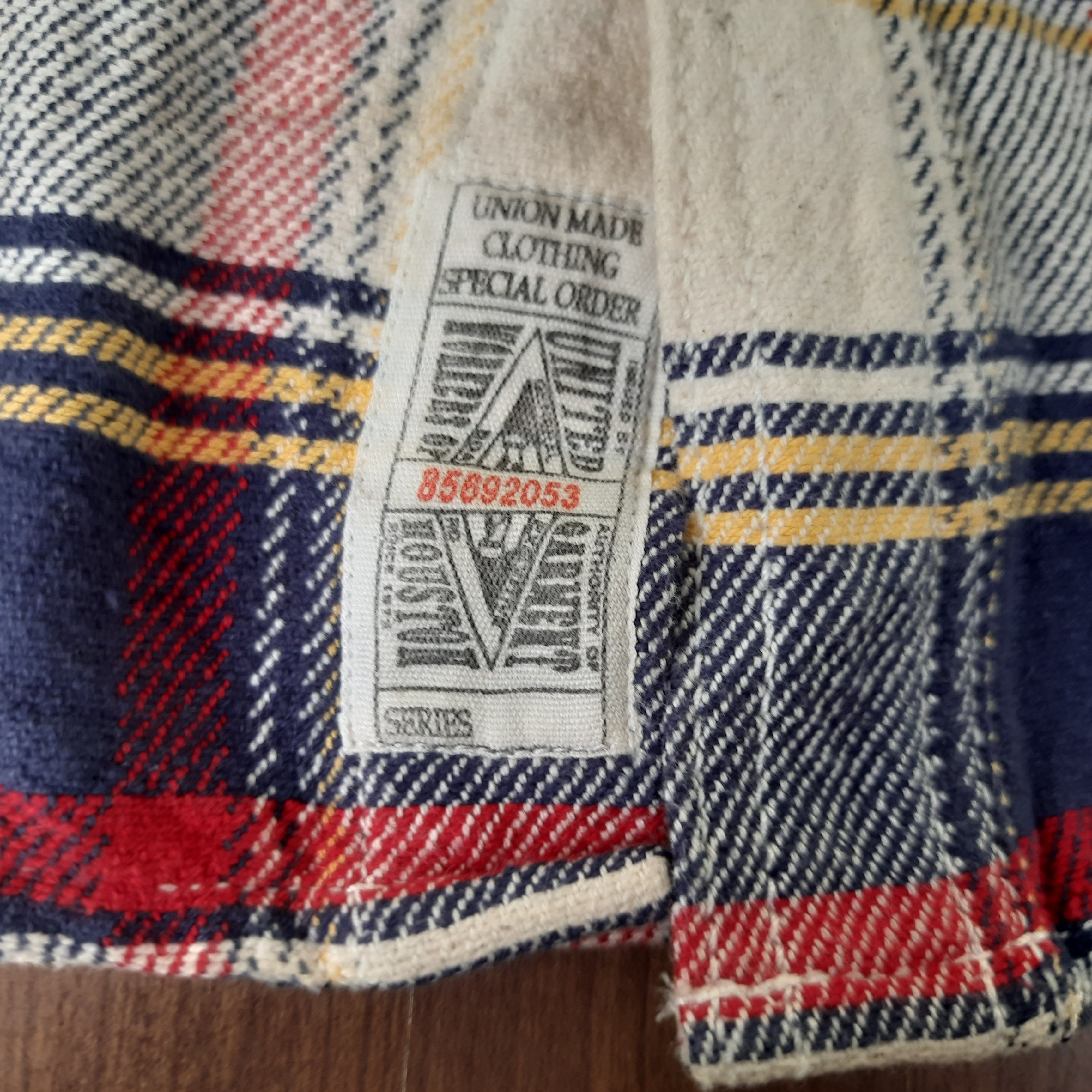 Japanese Brand Houston Union Made Vintage Flannel Shirts Size US M / EU 48-50 / 2 - 5 Thumbnail