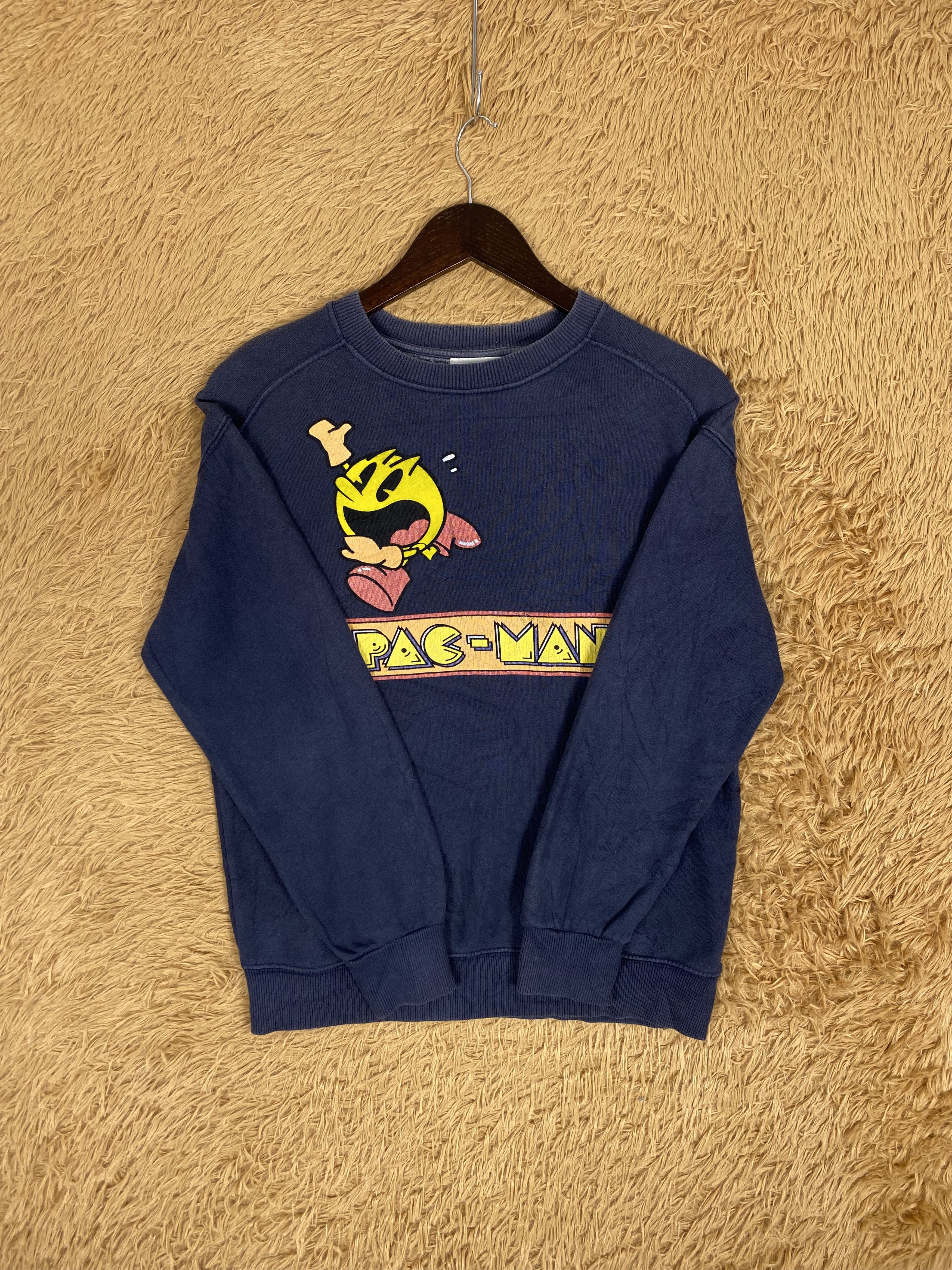 Japanese Brand Vintage Pac Man Sweatshirts PS0026 Size US S / EU 44-46 / 1 - 3 Thumbnail