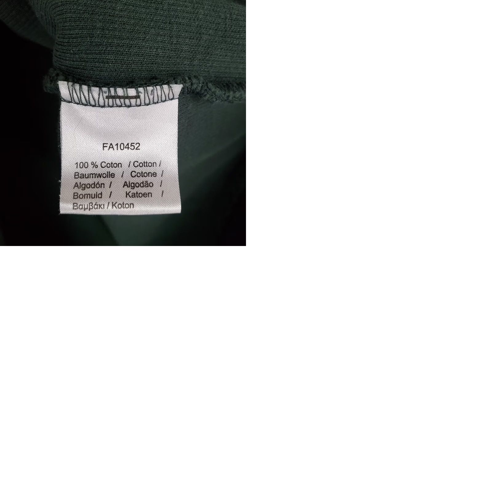 Lacoste LACOSTE 1/4 Zip Pullover XL Mens Golf Casual Green - Cog Hill Dubsdread Logo Embroidered, 100% Cotton Sweater/Sweatshirt Size US XL / EU 56 / 4 - 10 Thumbnail