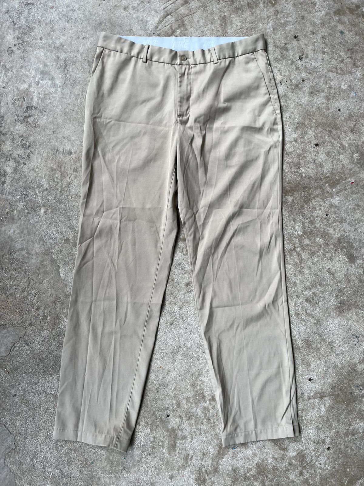 Khaki Tan Nike Golf Pants