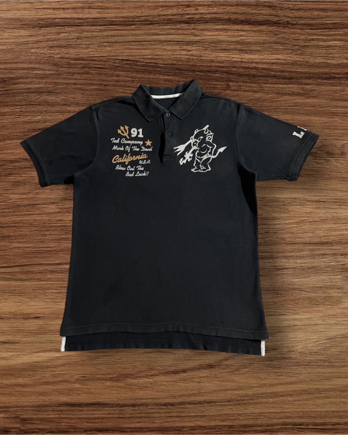 Tedman Japanese Brand TEDMAN 91 Polo T-Shirt Size US M / EU 48-50 / 2 - 1 Thumbnail