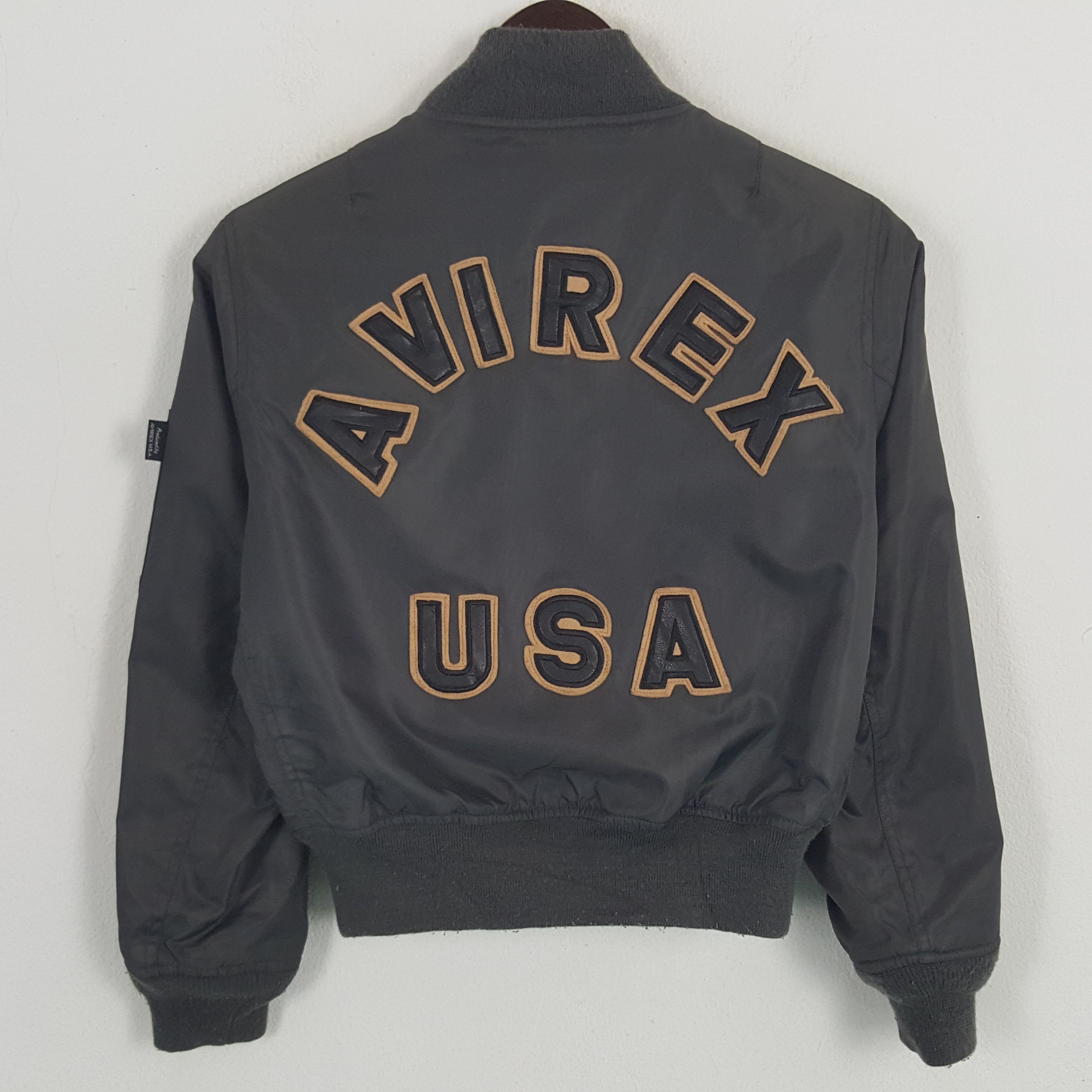 Avirex × Vintage Vintage Avirex USA Military Bomber Jacket Size US XXS / EU 40 - 1 Thumbnail