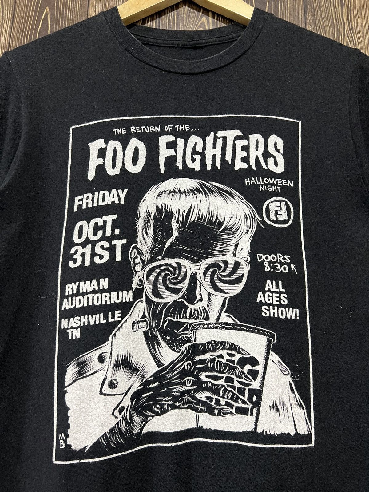 Band Tees × Vintage Vintage Foo Fighters Band Tshirt Size US S / EU 44-46 / 1 - 2 Thumbnail