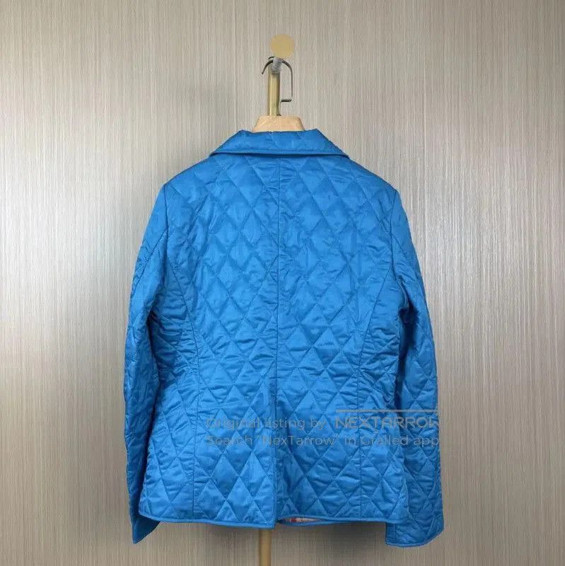 Burberry Burberry Women's Quilted Jacket in Bright Blue. Size M / US 6-8 / IT 42-44 - 2 Thumbnail