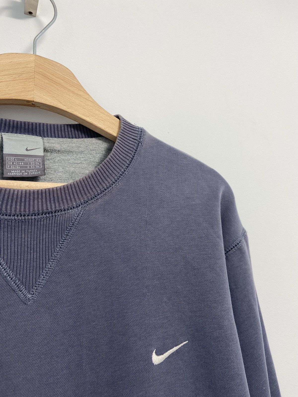 Vintage Nike Vintage Sweatshirt Swoosh Size US L / EU 52-54 / 3 - 6 Thumbnail