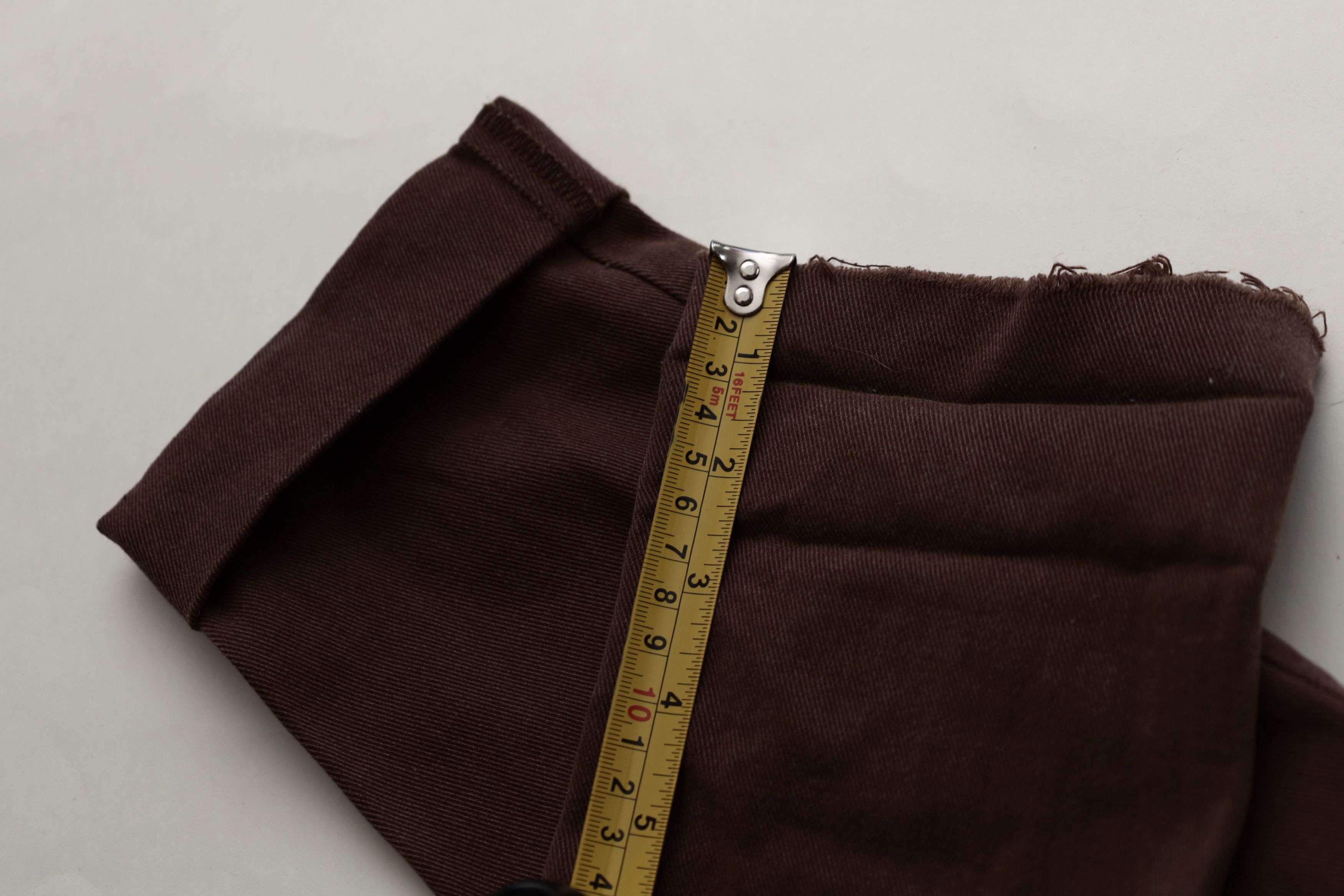 Maison Margiela MM6 Maison Margiela Denim Brown Womens Slim Slow 28 Size 26" / US 2 / IT 38 - 7 Thumbnail
