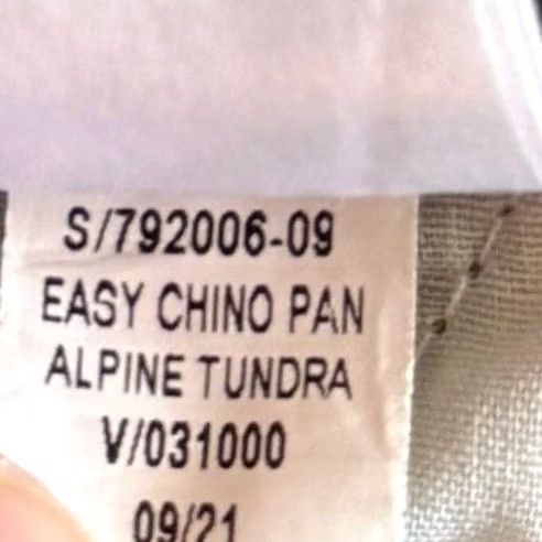 Old Navy VINTAGE Old Navy Easy Chino Pants Women Regular S Green Alpine Tundra Elastic Waist Pockets Twill Casual All Season Womens Size 28" / US 6 / IT 42 - 5 Thumbnail