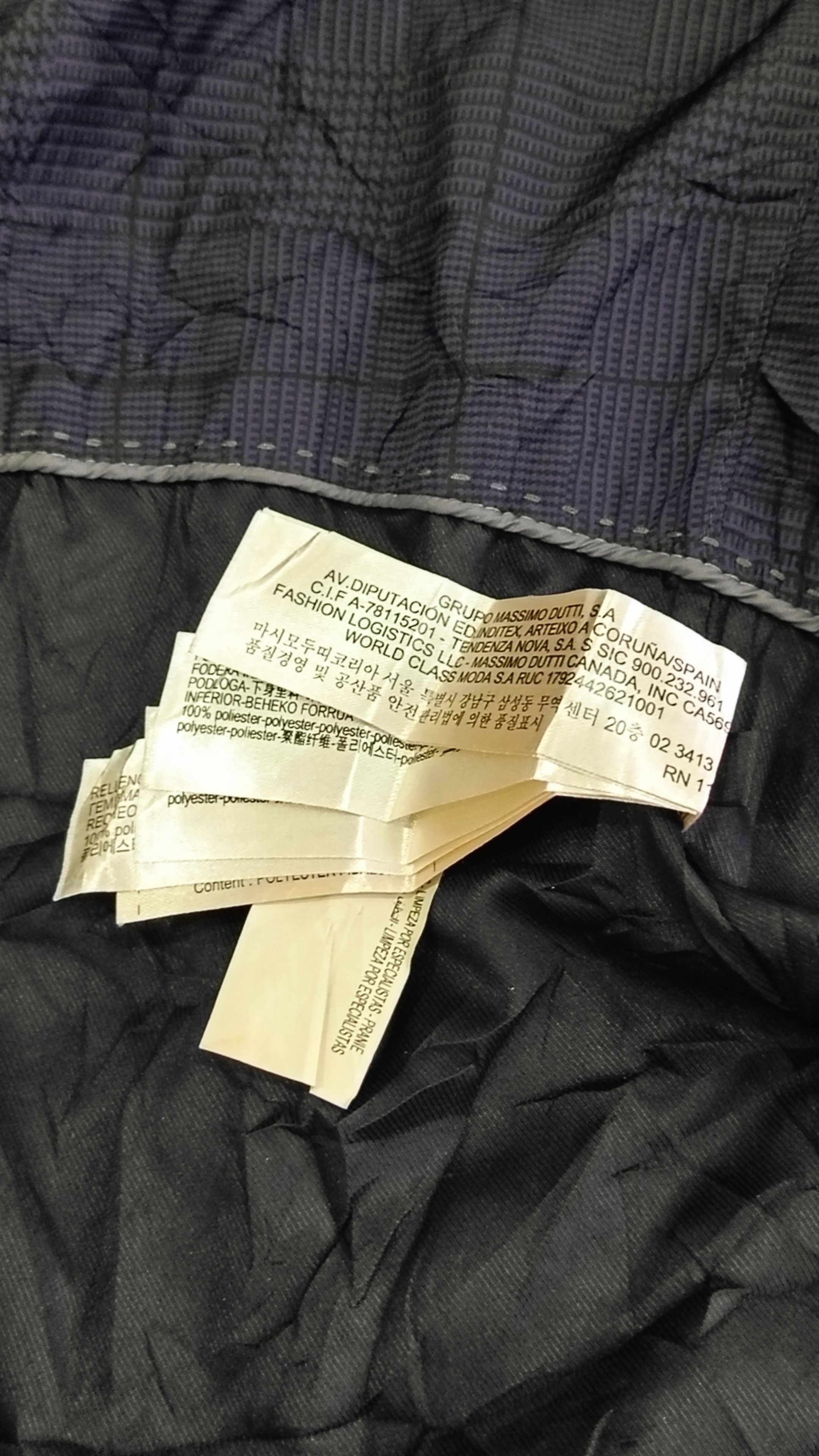 Massimo Dutti Men's Massimo Dutti Quilted Leather Jacket Size US XL / EU 56 / 4 - 5 Thumbnail