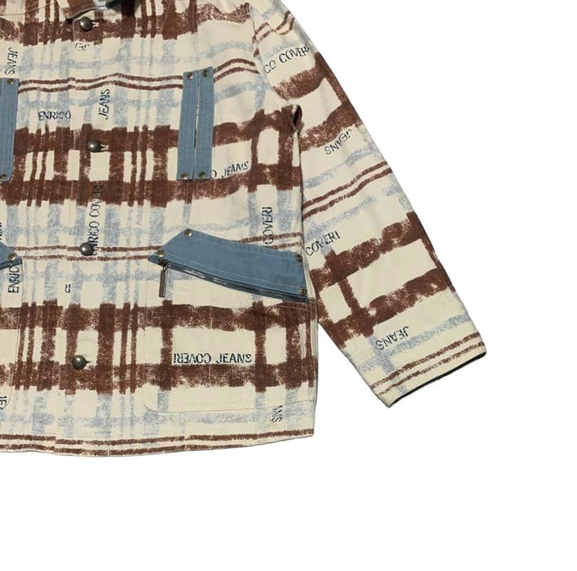 Enrico Coveri Vintage Denim Jacket By Enrico Coveri Jeans Size US M / EU 48-50 / 2 - 4 Thumbnail