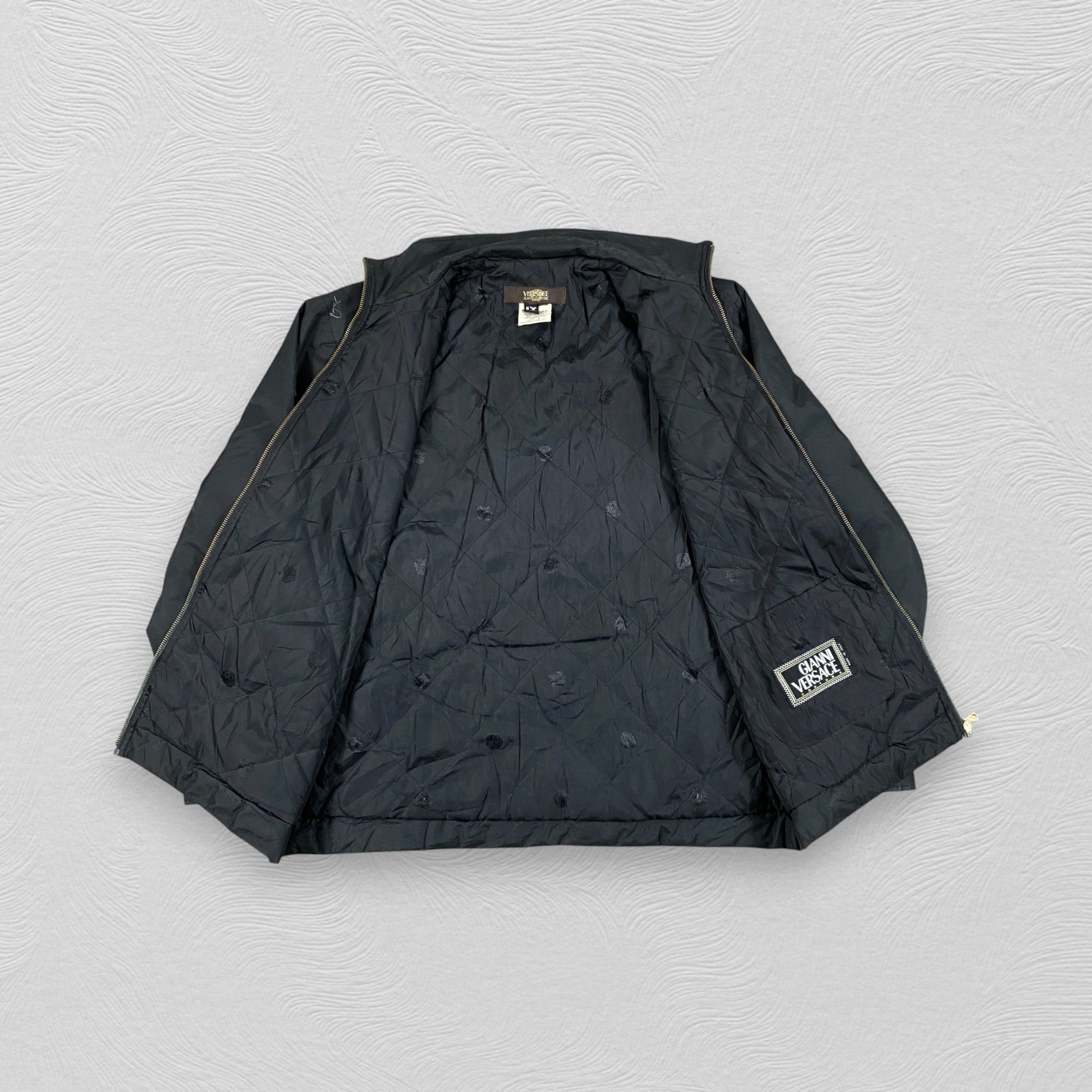 14th Addiction Vintage Gianni Versace Italy Black Medium Jacket- J440 Size US M / EU 48-50 / 2 - 3 Thumbnail