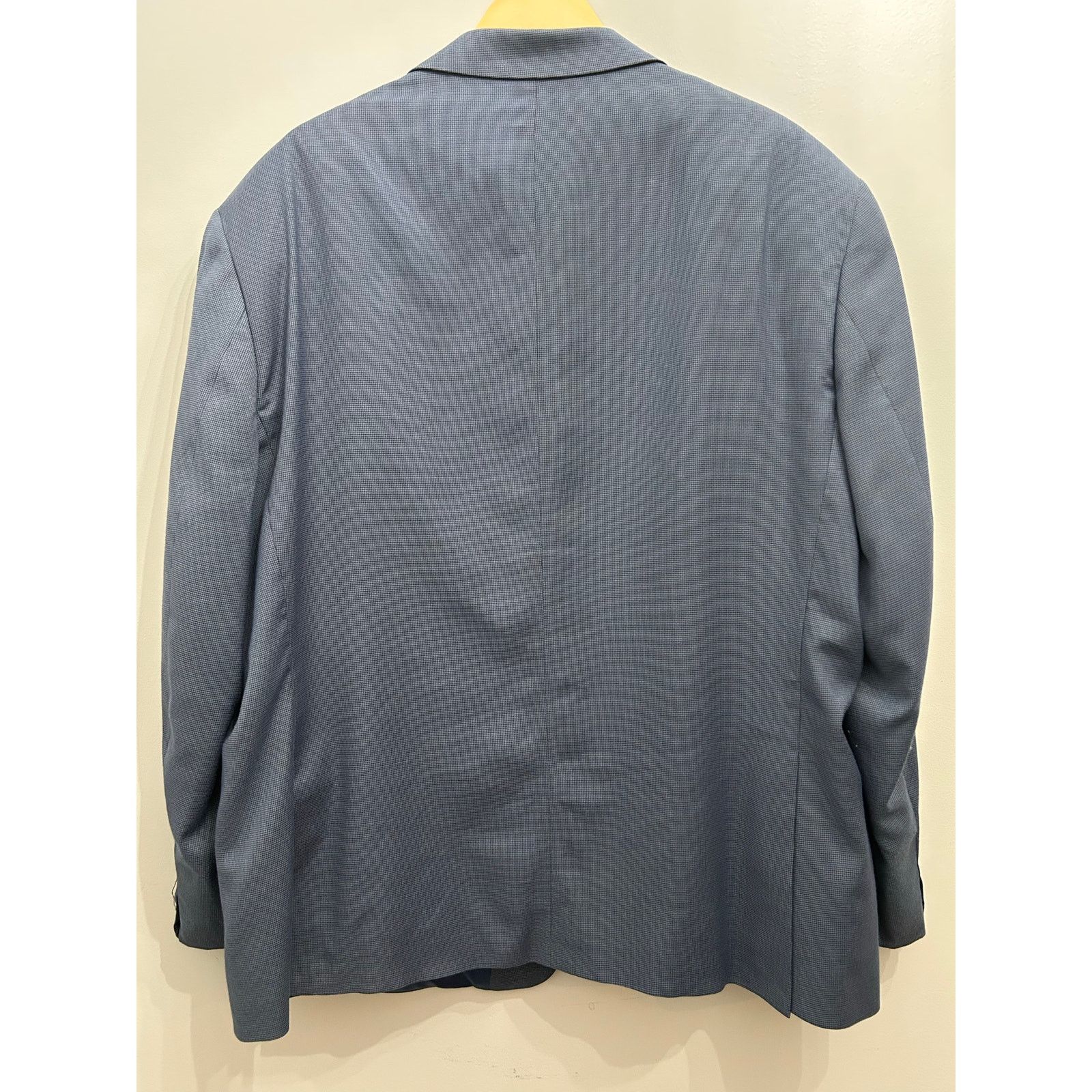 Michael Kors Michael Kors Men’s Light Blue Checked Blazer Sport Coat 52R Size 52R - 5 Thumbnail