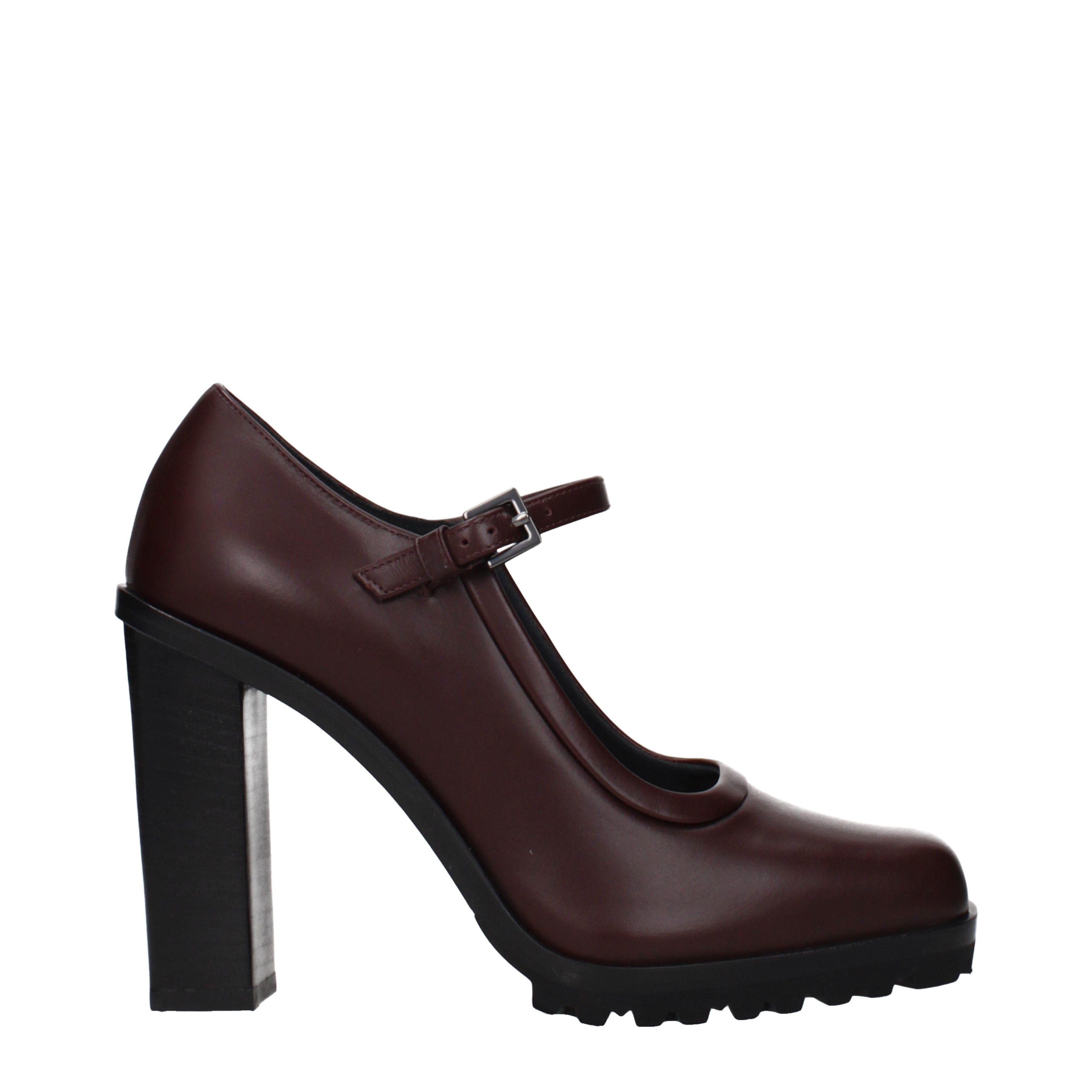 Max Mara Max Mara Pumps Women Leather Brown Size US 9 / IT 39 - 1 Thumbnail