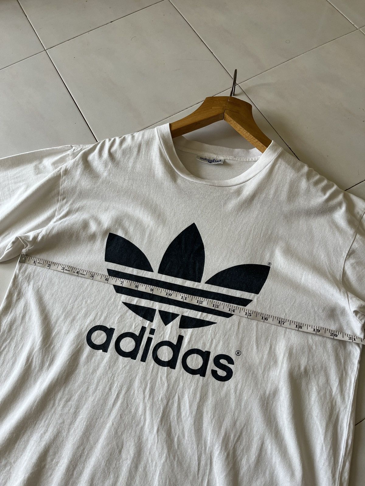 Adidas Vintage Adidas Trefoil Mirror Print Size US M / EU 48-50 / 2 - 14 Thumbnail