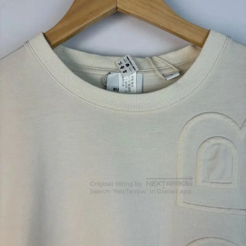 Burberry Burberry Men's Beige Cotton Logo Short Sleeve T. Size US S / EU 44-46 / 1 - 3 Thumbnail