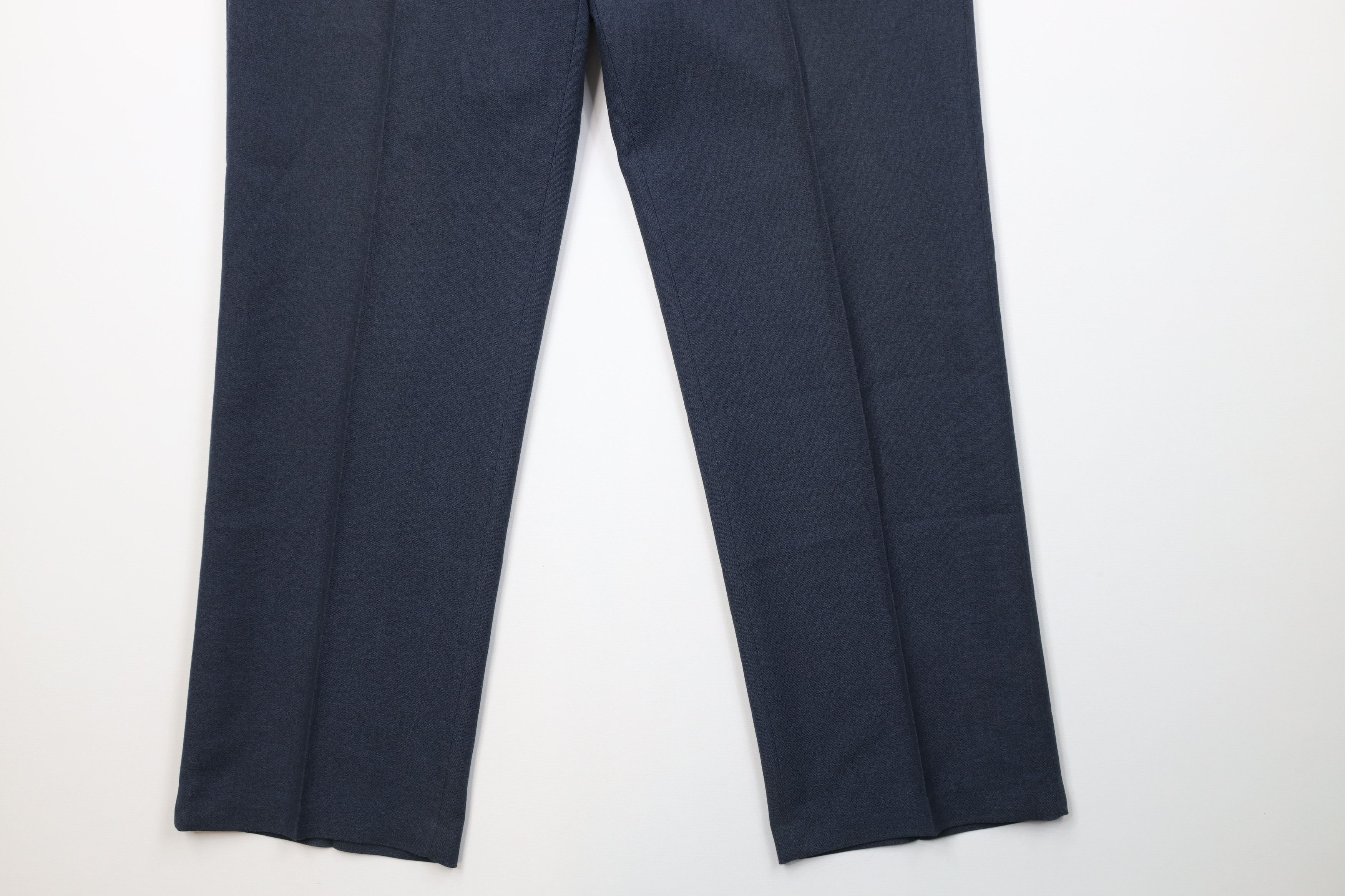 Vintage Vintage 70s Streetwear Wool Blend Wide Leg Chino Pants USA Size US 36 / EU 52 - 4 Thumbnail