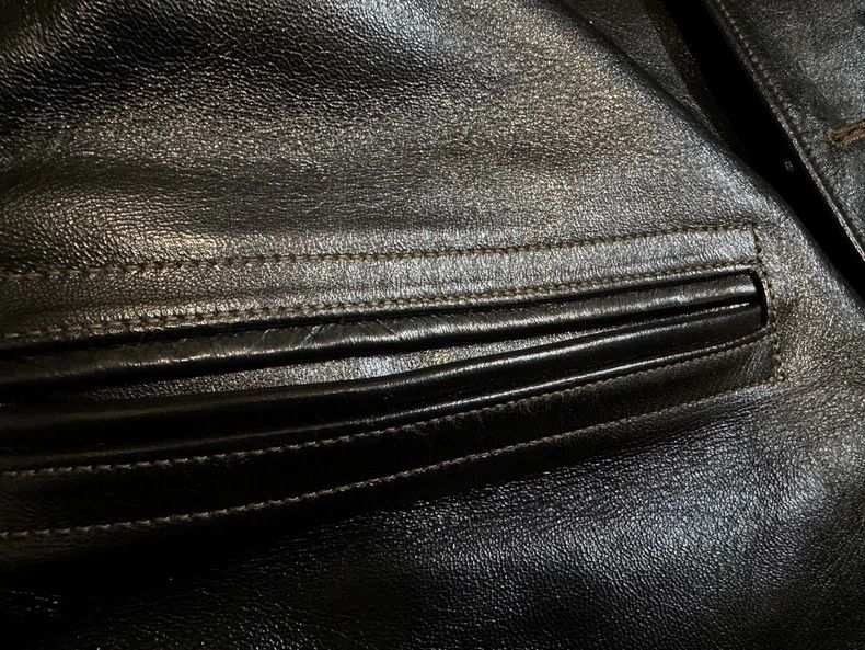The Real McCoy's the real mccoys Size 40Leather Jacket, Conductor's Horse Le Size US L / EU 52-54 / 3 - 4 Thumbnail
