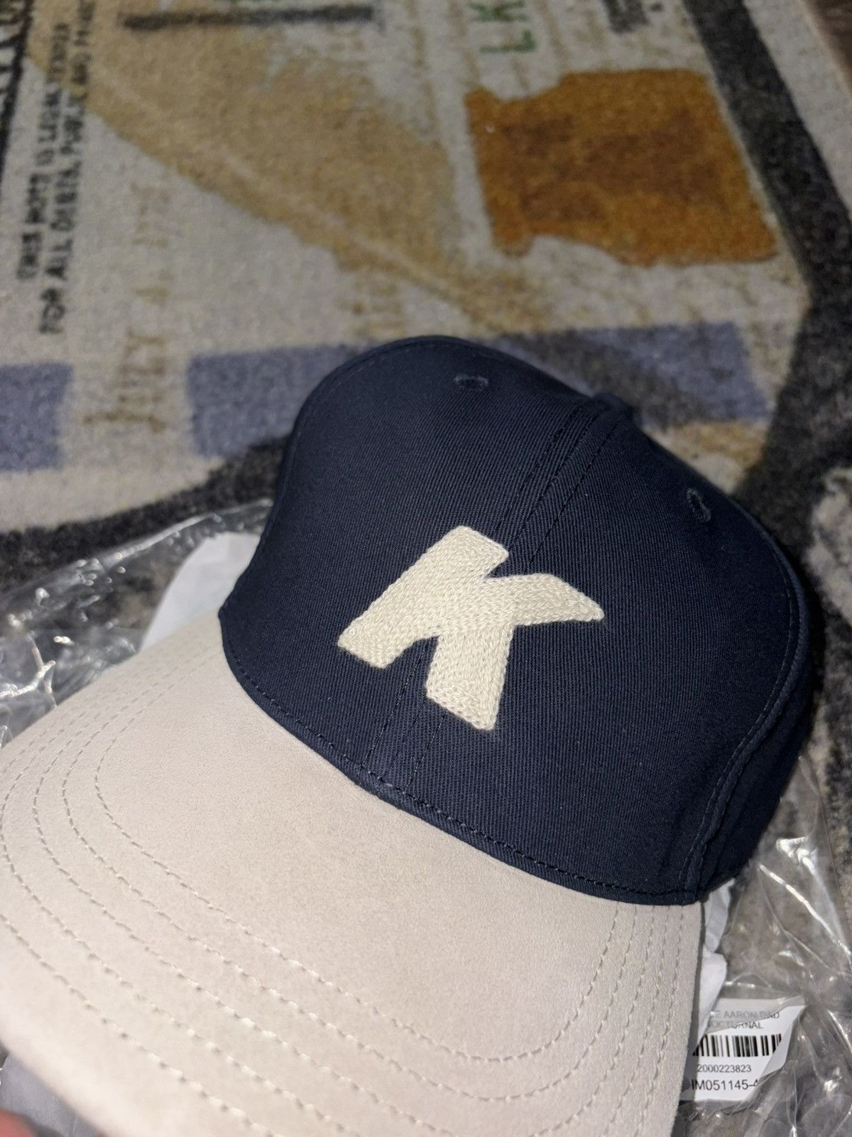 Kith Kith Twill Suede Aaron K Dad Hat Size ONE SIZE - 2 Thumbnail