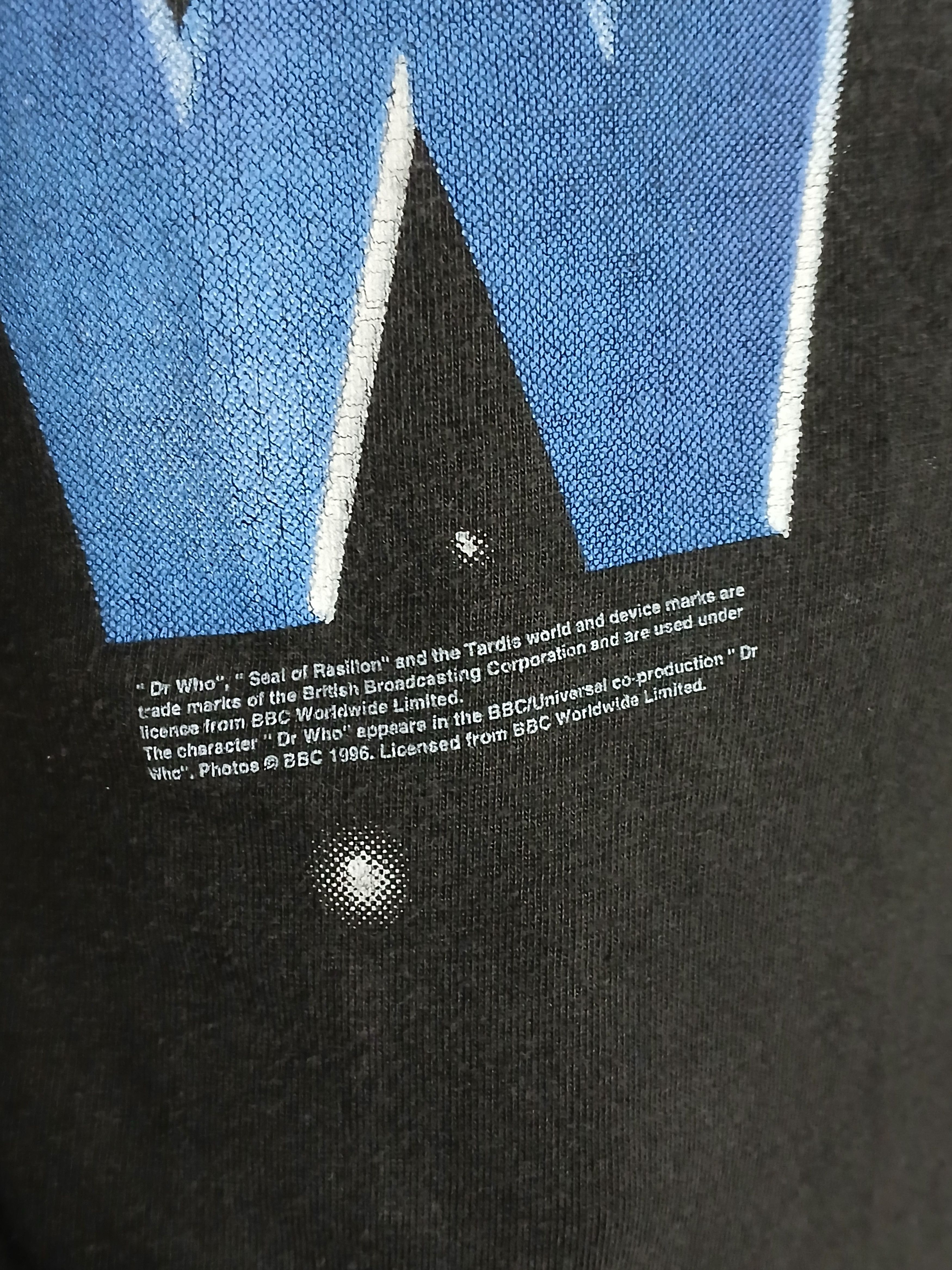 Vintage Vintage 1996 Doctor Who T-Shirt Size US M / EU 48-50 / 2 - 4 Thumbnail