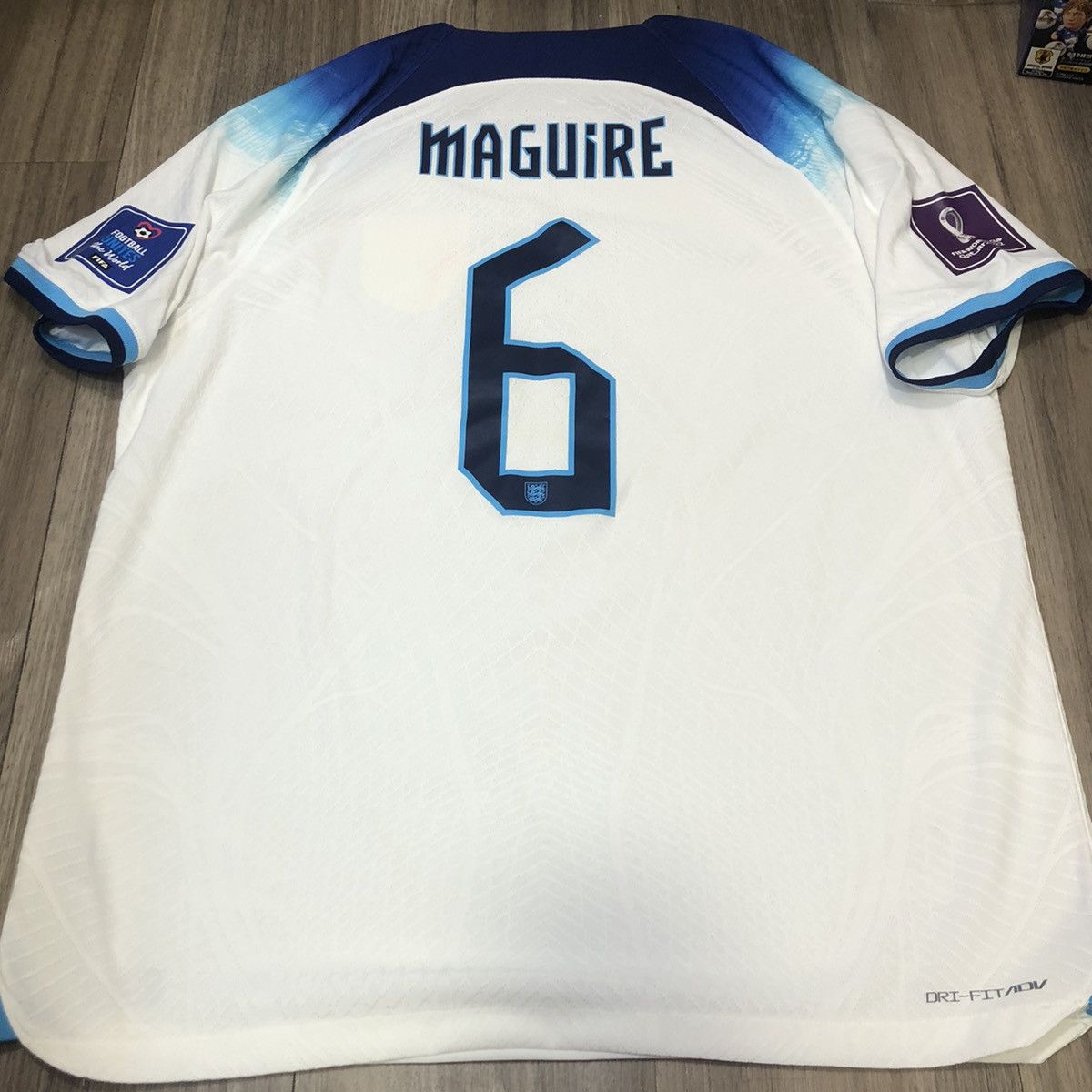Nike England world cup 2022 player issue shirt #6 Maguire Size US XL / EU 56 / 4 - 2 Thumbnail
