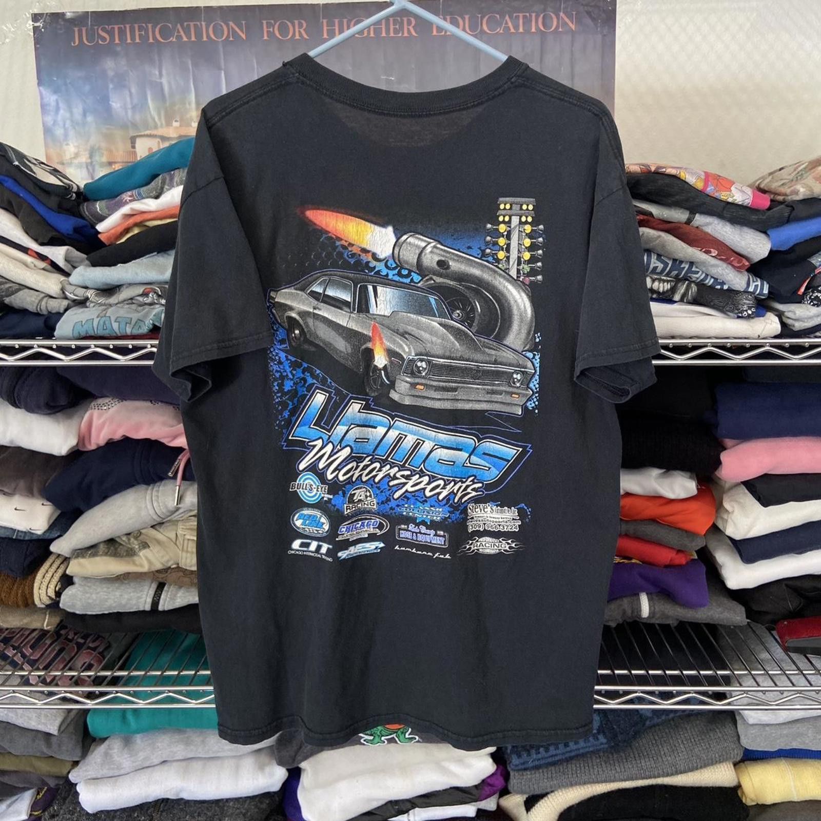 Other Y2K llamas motor sports turbo graphic T-shirt size large Size US L / EU 52-54 / 3 - 1 Thumbnail