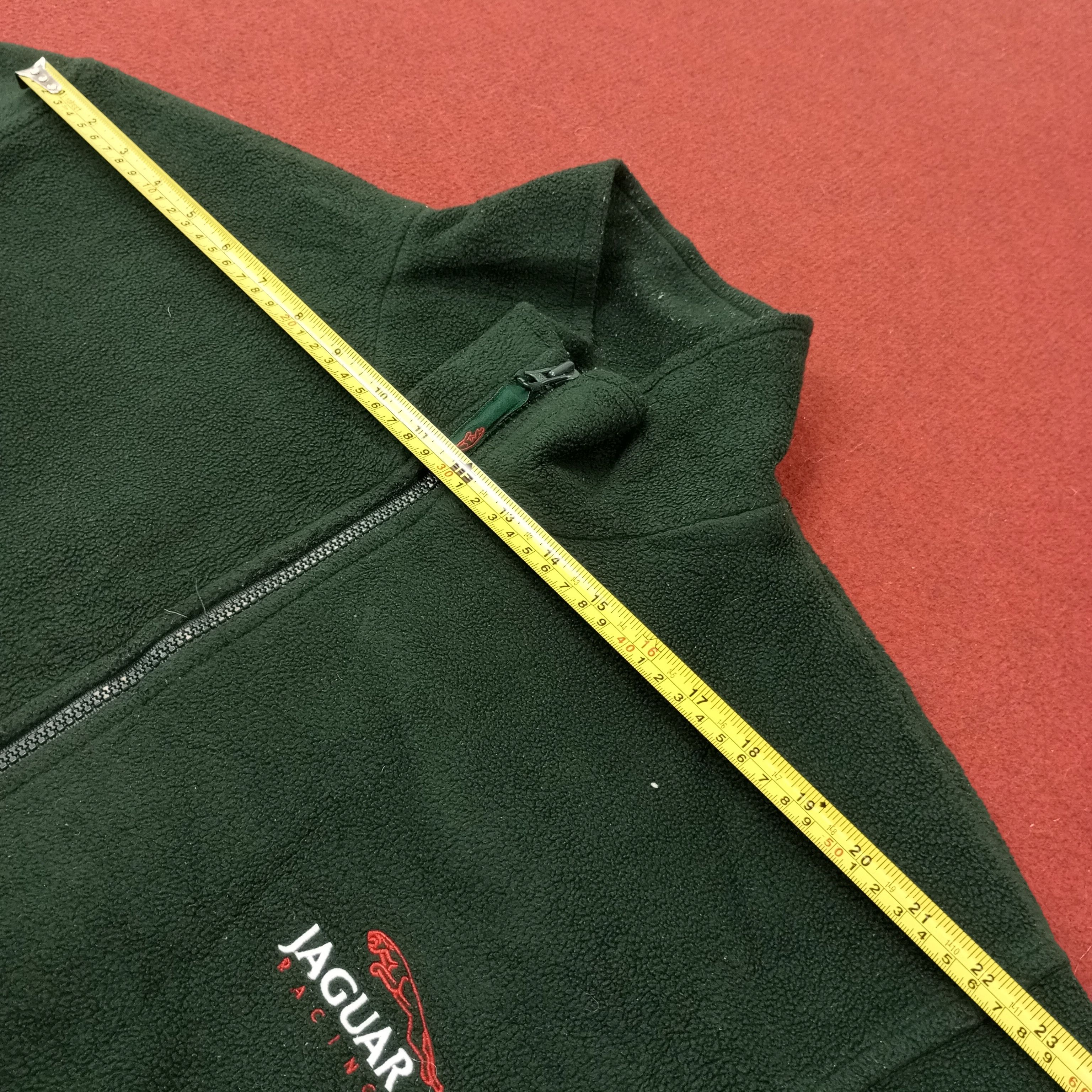 Vintage Jaguar Racing Fleece Jacket c227n10 Size US XL / EU 56 / 4 - 7 Thumbnail