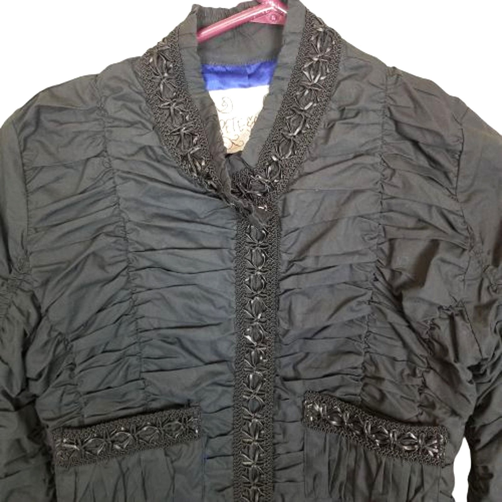 Johnny Was Johnny Was Pete Greta Victorian Jacket Steampunk Whimsigoth Size S / US 4 / IT 40 - 2 Thumbnail