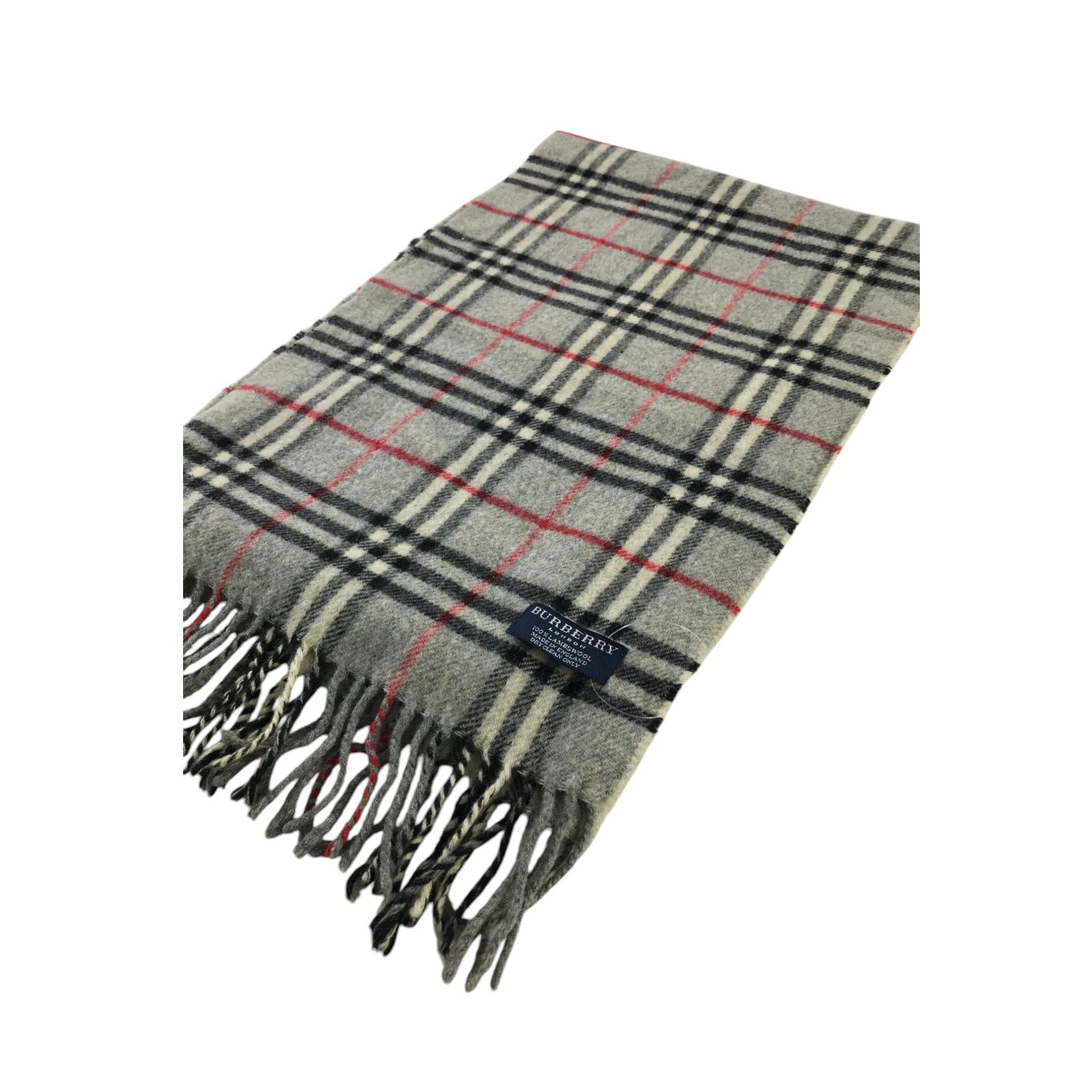 Burberry × Vintage Burberry Scarf / Muffler / Neckwear - WW1856 Size ONE SIZE - 3 Thumbnail