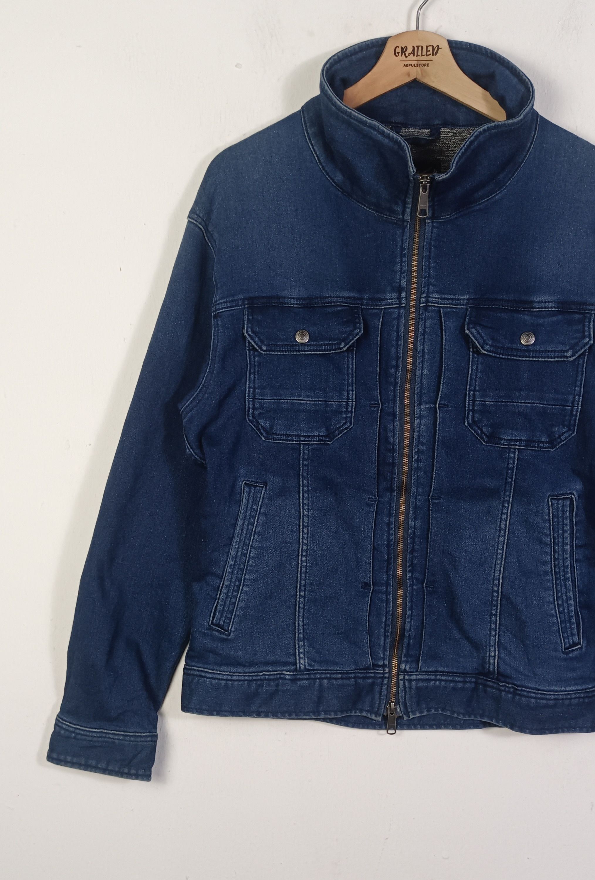 Japanese Brand Fashion🔥 Japan Denim Rattle Trap Denim Jacket Size US M / EU 48-50 / 2 - 7 Thumbnail